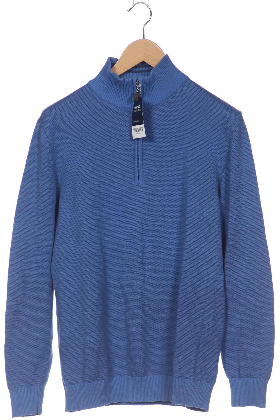 

Walbusch Herren Pullover, blau, Gr. 52