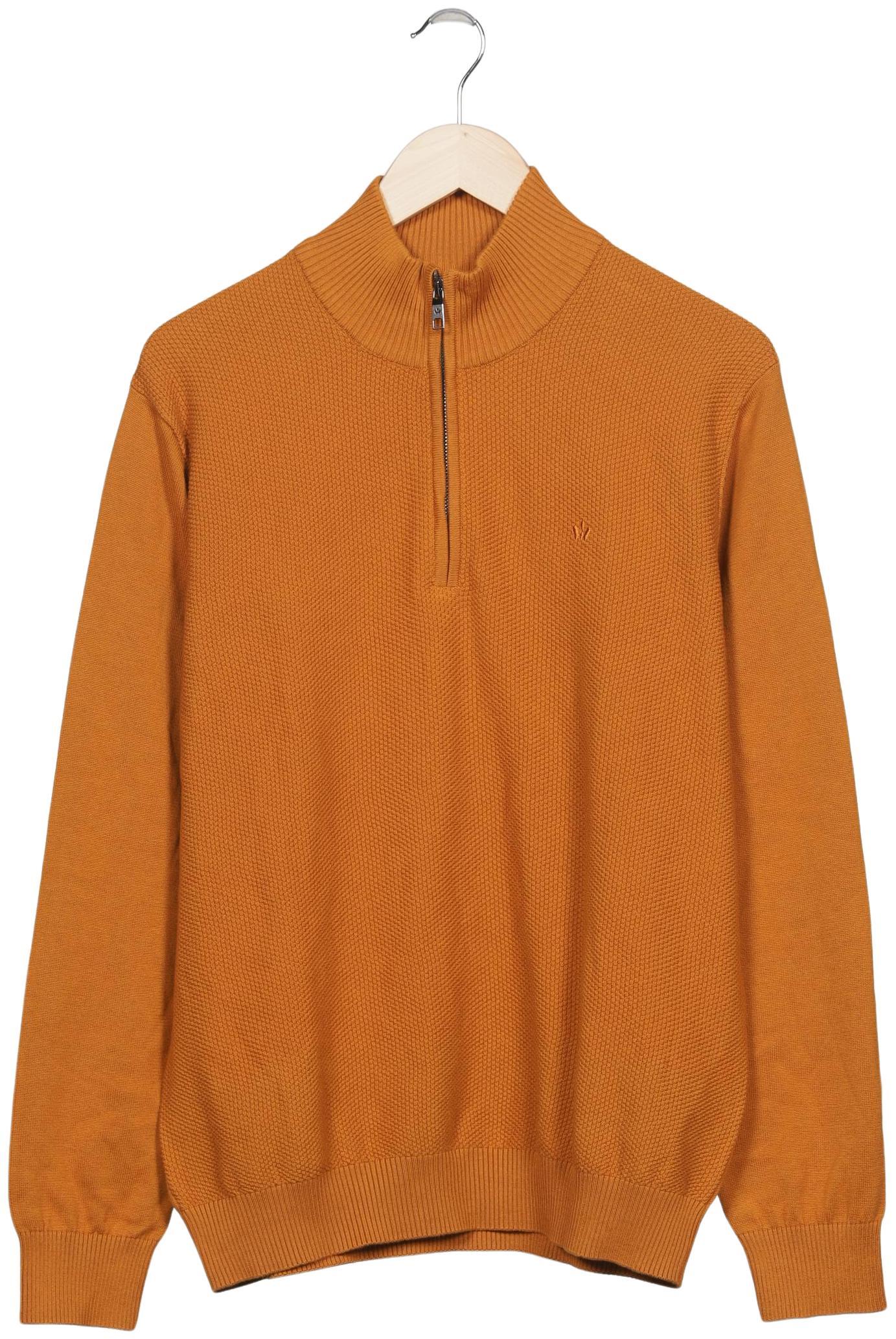 

Walbusch Herren Pullover, orange, Gr. 50