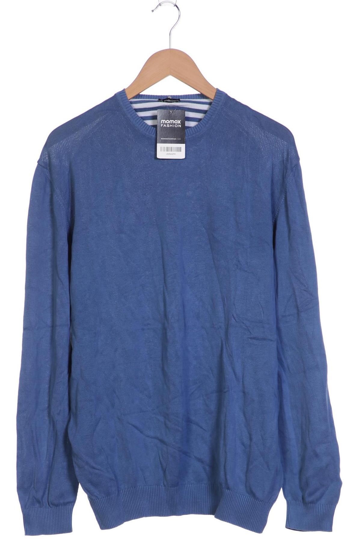 

Walbusch Herren Pullover, blau, Gr. 54