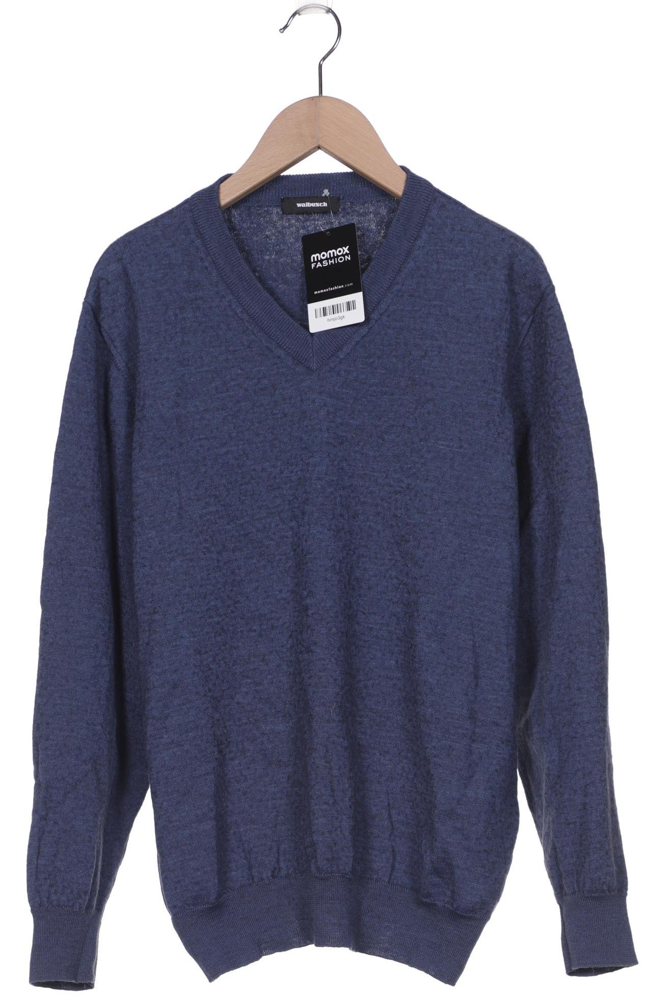 

Walbusch Herren Pullover, marineblau, Gr. 58