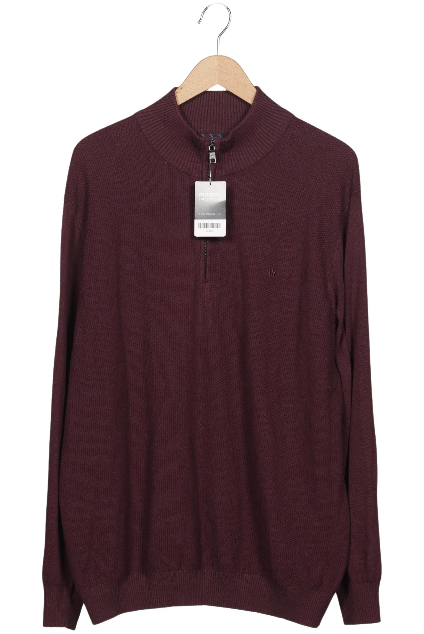 

Walbusch Herren Pullover, bordeaux, Gr. 56