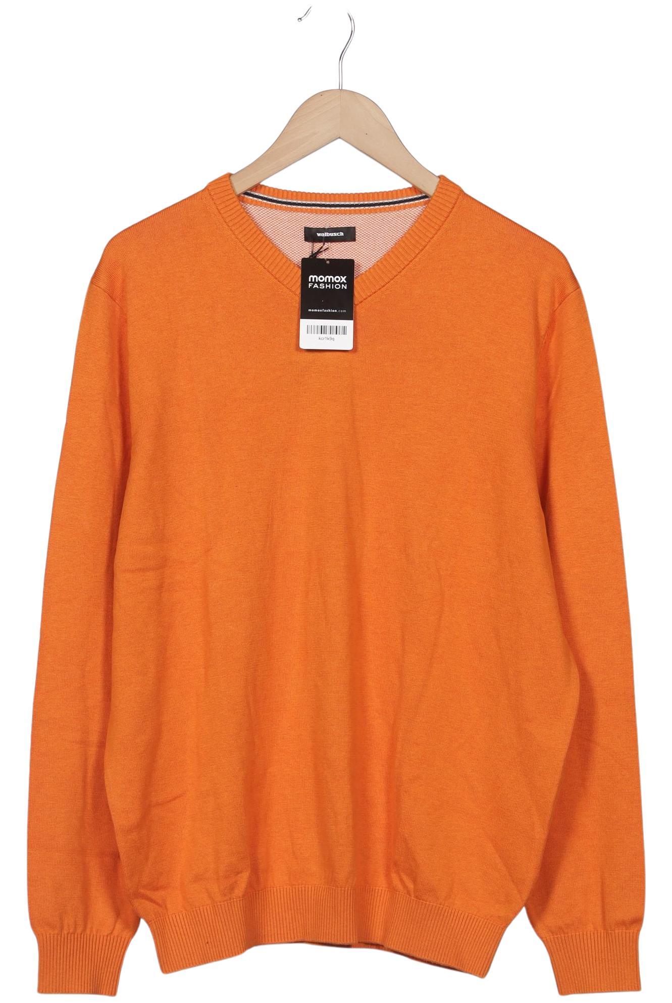 

Walbusch Herren Pullover, orange, Gr. 52