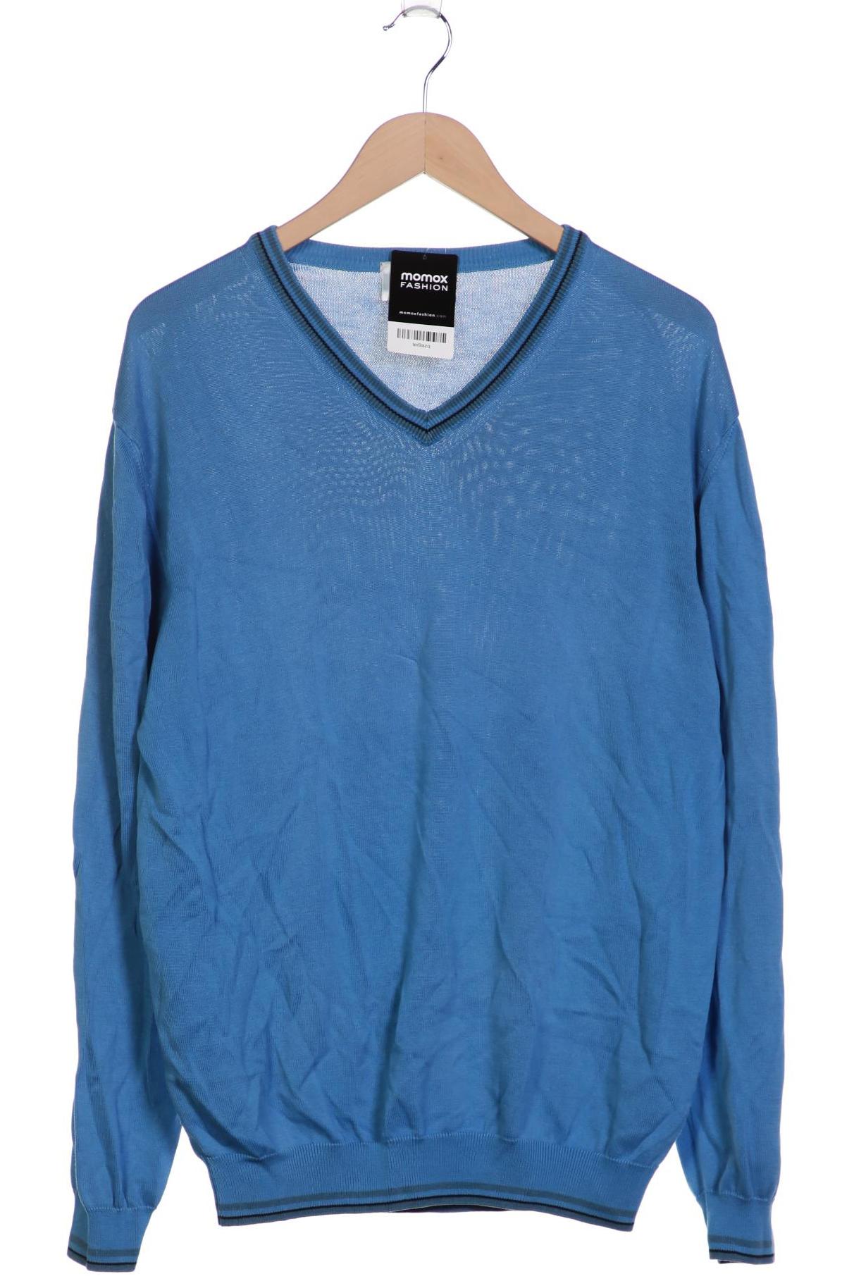 

Walbusch Herren Pullover, blau, Gr. 52