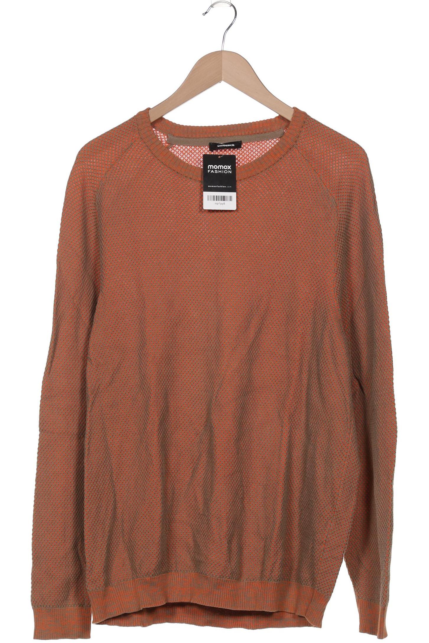 

Walbusch Herren Pullover, orange, Gr. 56