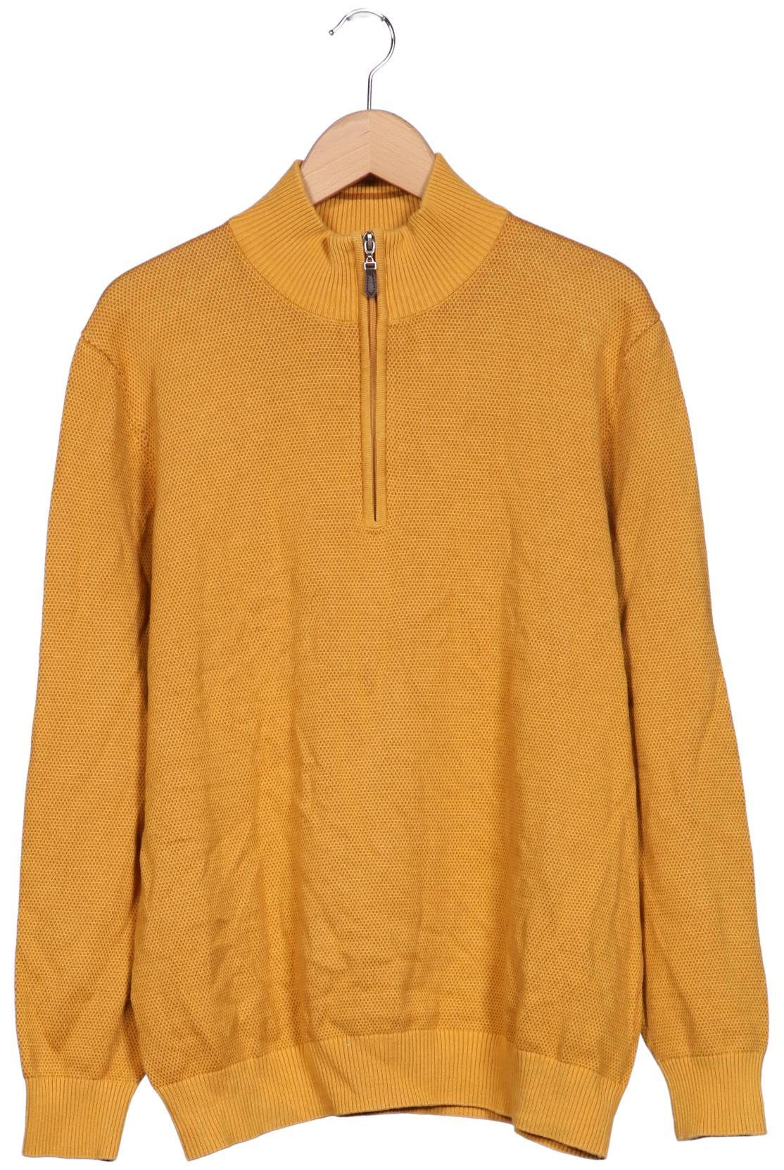 

Walbusch Herren Pullover, gelb, Gr. 52