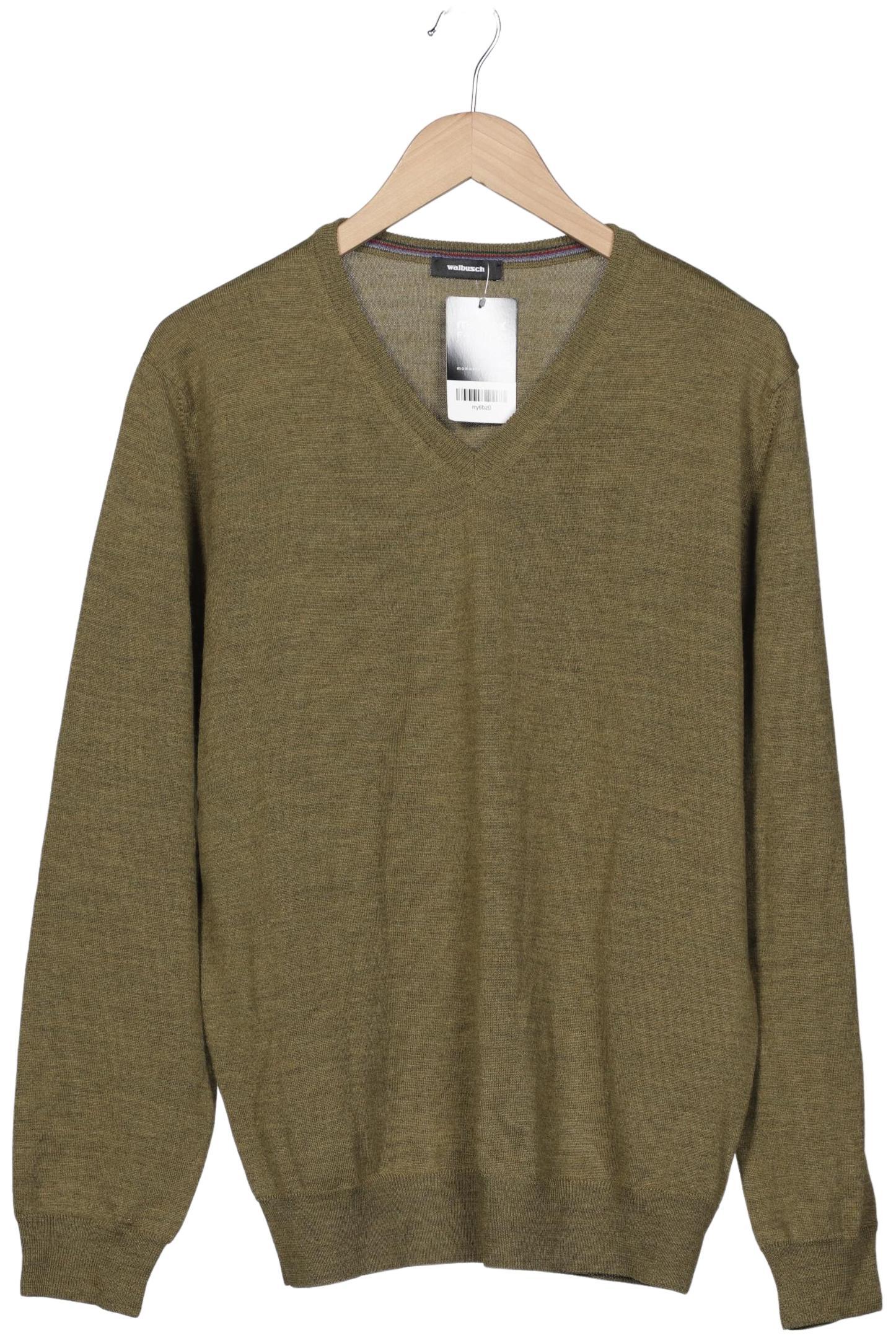 

Walbusch Herren Pullover, grün, Gr. 54