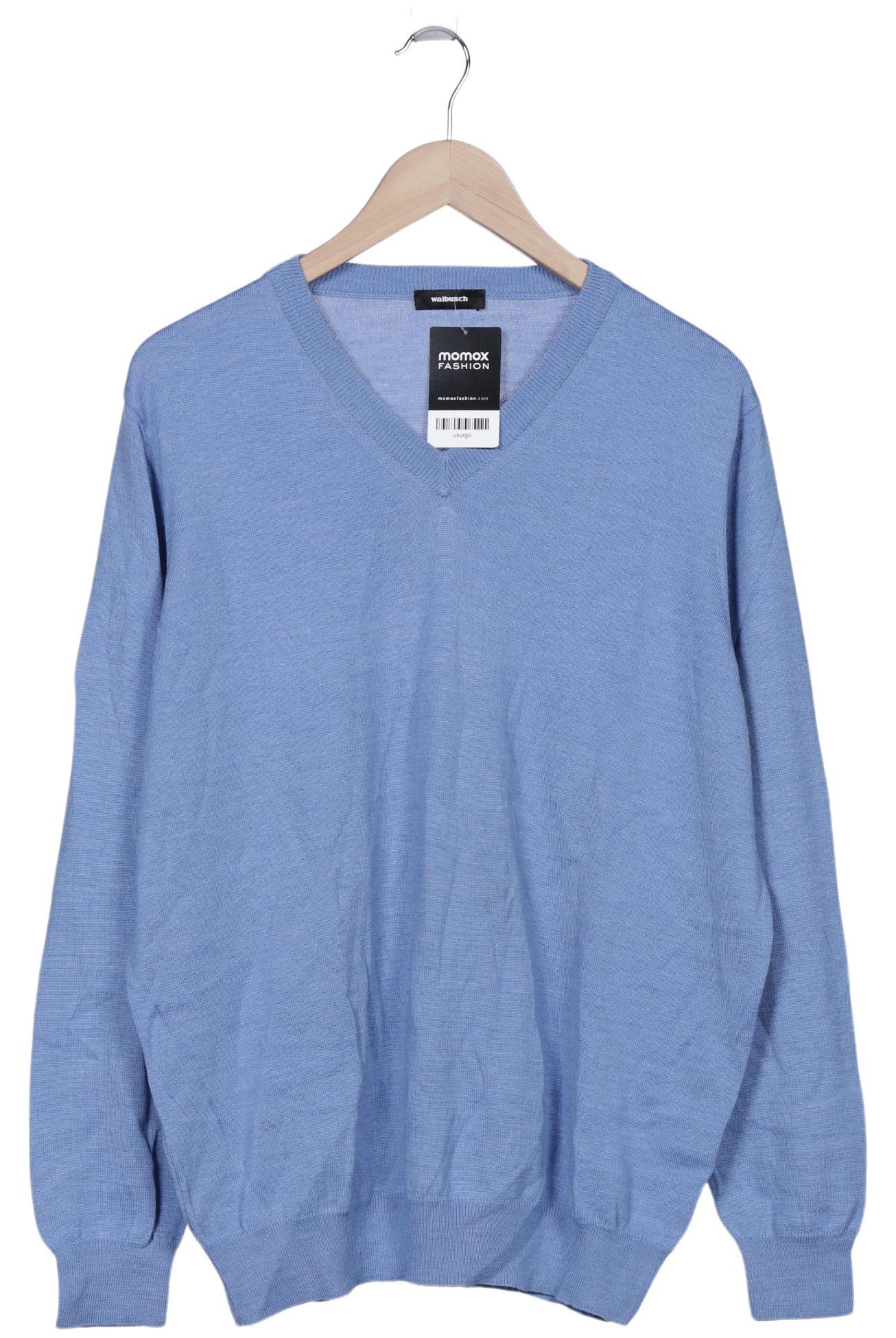 

Walbusch Herren Pullover, blau, Gr. 56