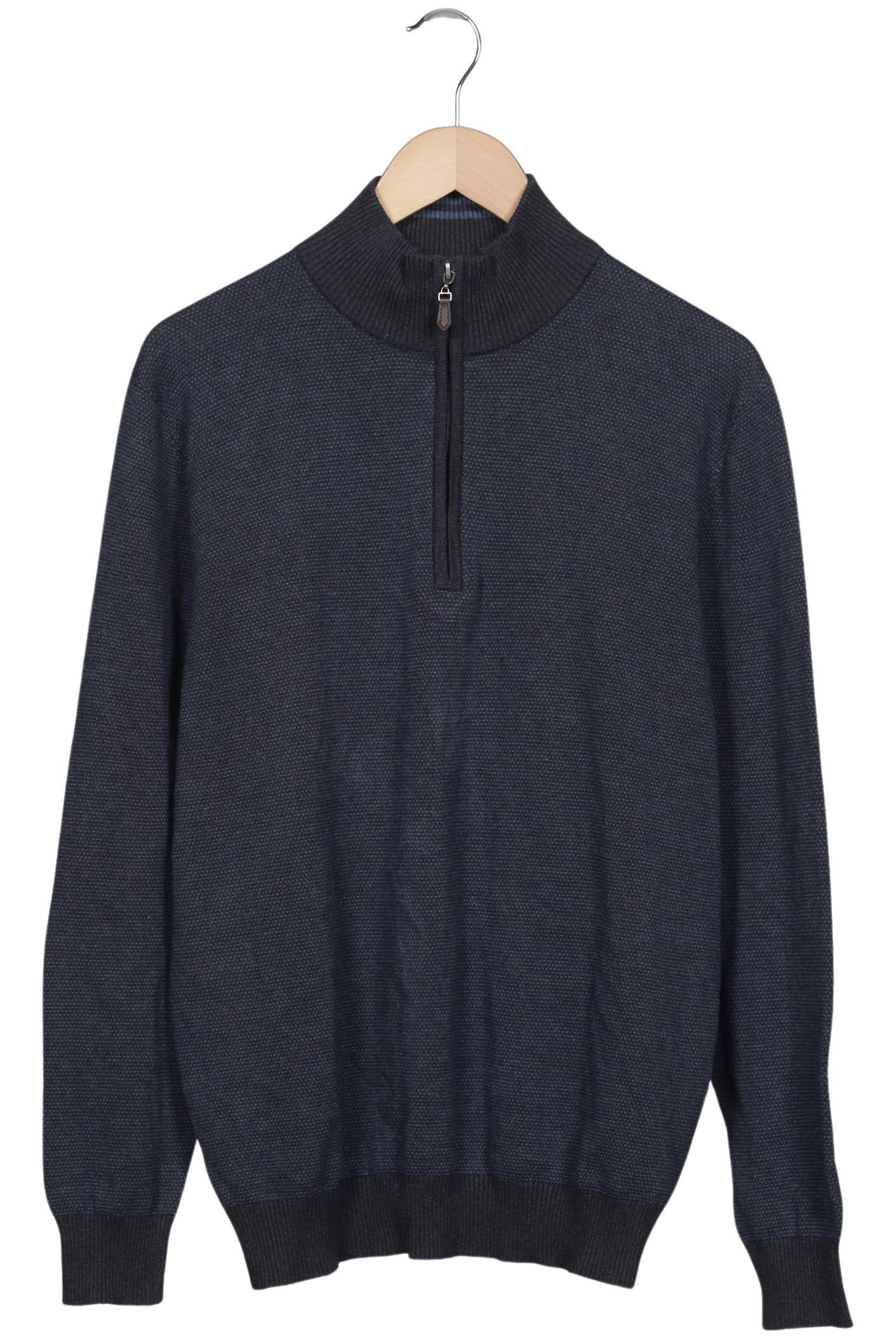 

Walbusch Herren Pullover, marineblau, Gr. 50