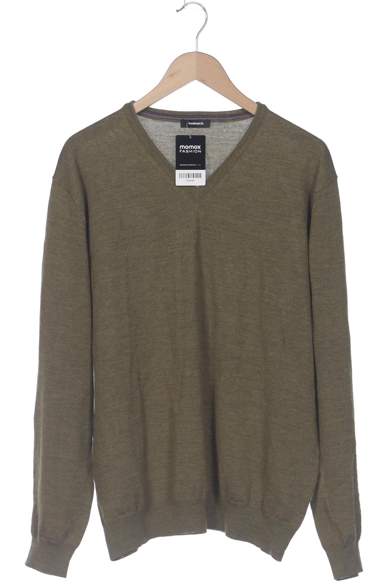 Thumbnail - Walbusch Herren Pullover, grün, Gr. 62