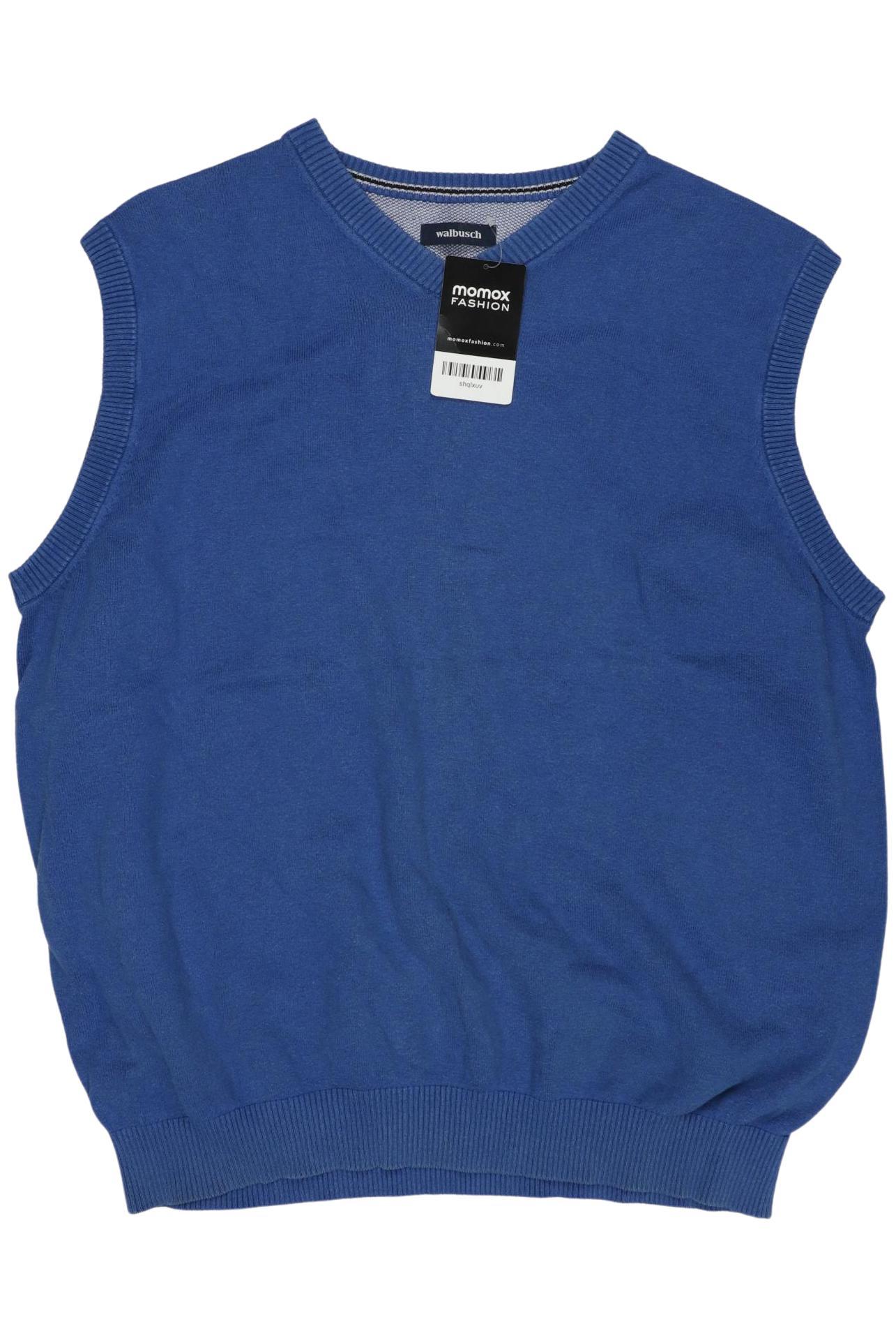 

Walbusch Herren Pullover, blau, Gr. 54