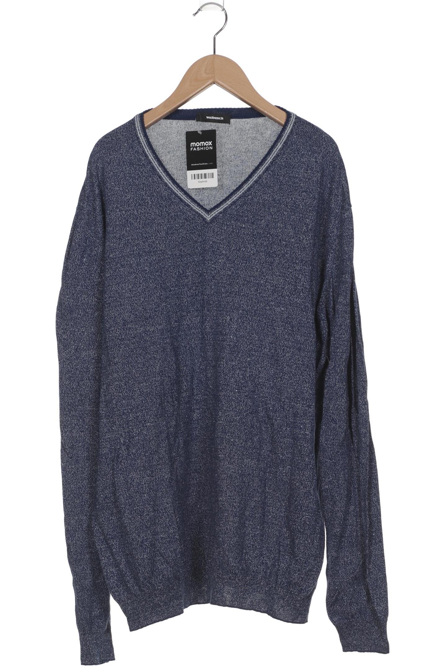 

Walbusch Herren Pullover, marineblau, Gr. 58