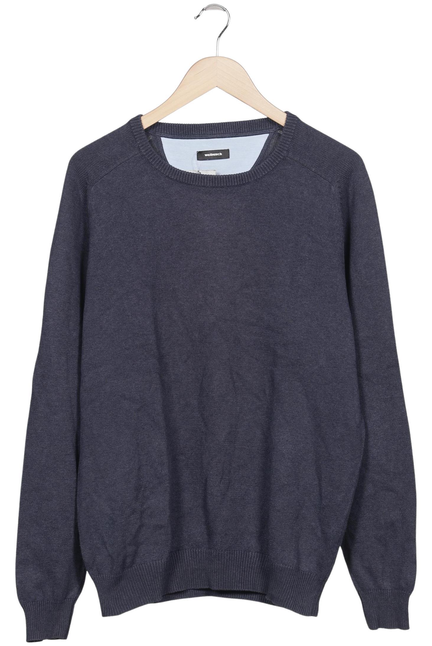 

Walbusch Herren Pullover, marineblau, Gr. 54