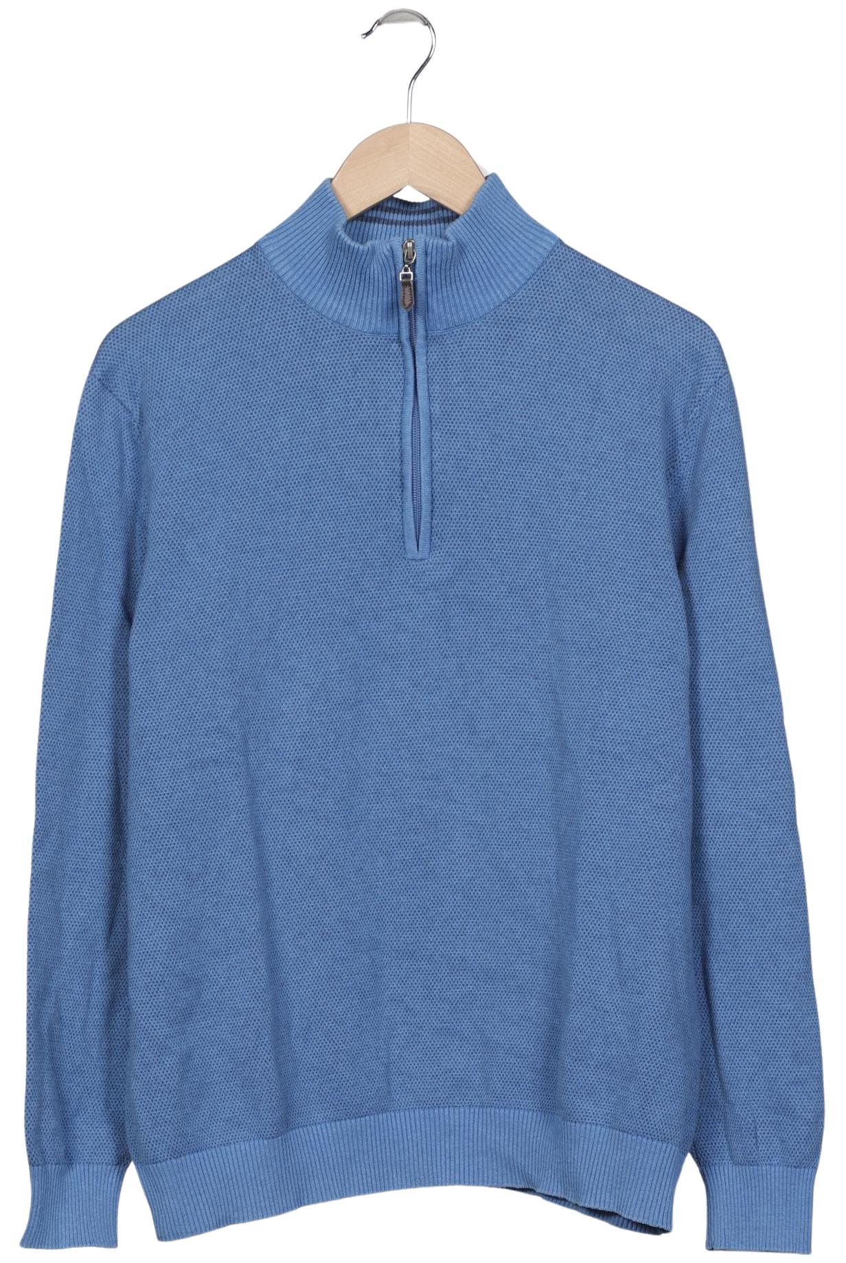 

Walbusch Herren Pullover, blau, Gr. 54