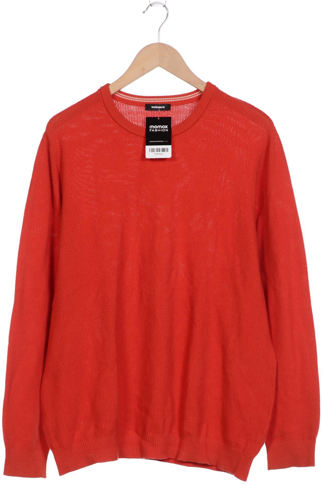 

Walbusch Herren Pullover, orange, Gr. 52