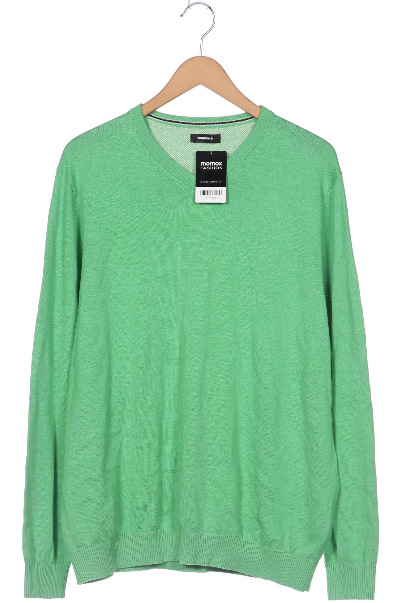 

Walbusch Herren Pullover, grün, Gr. 56