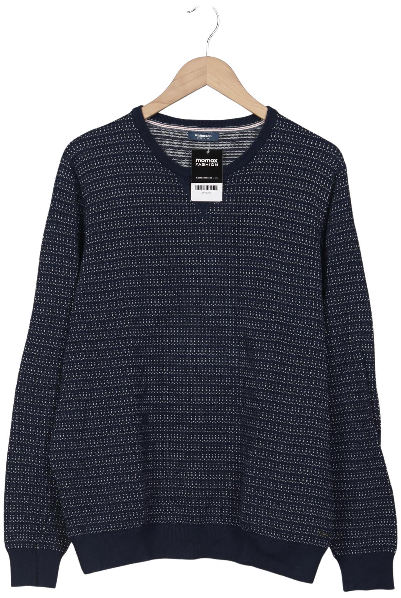 

Walbusch Herren Pullover, marineblau, Gr. 58