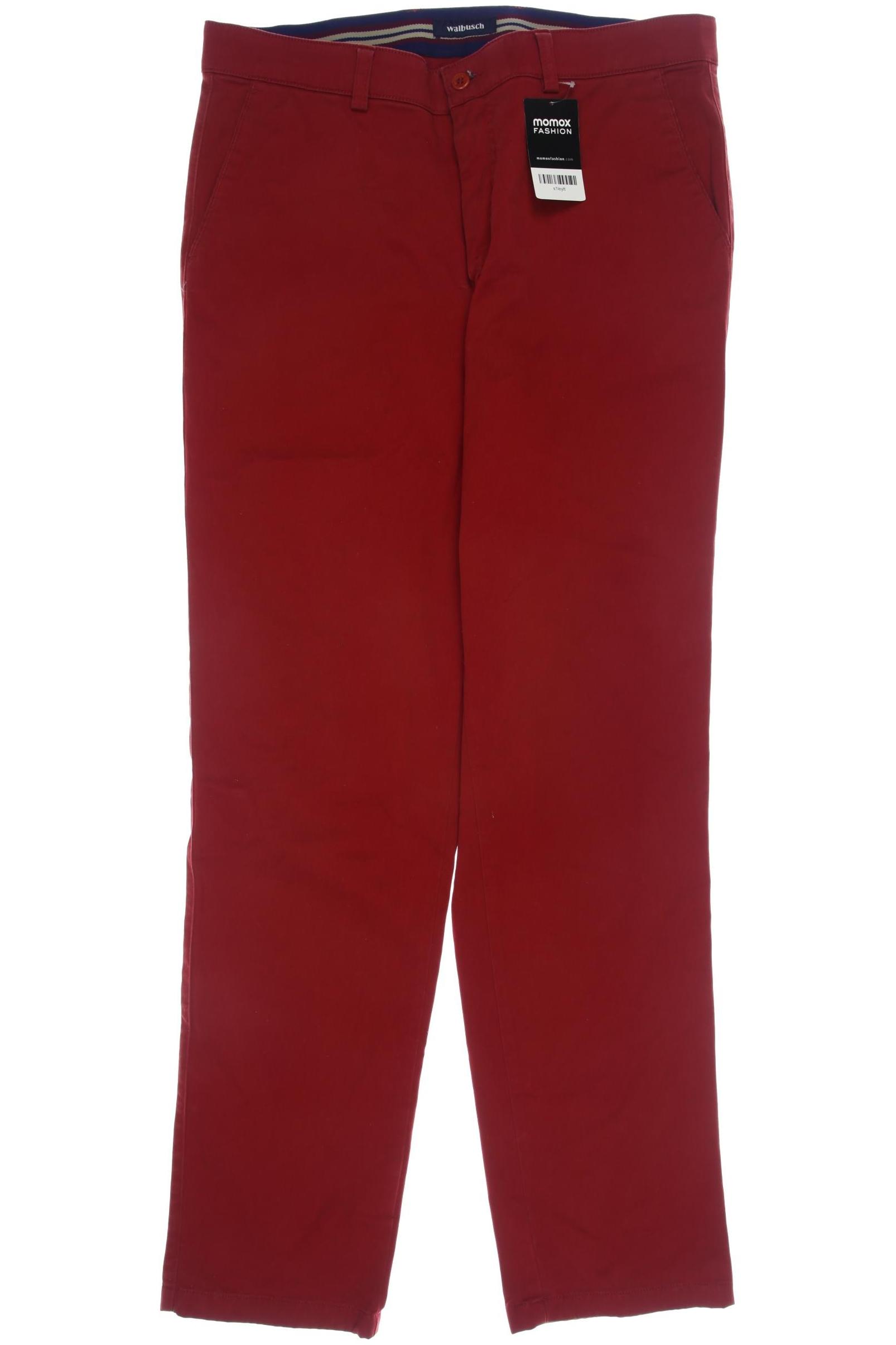 

Walbusch Herren Stoffhose, rot, Gr. 106