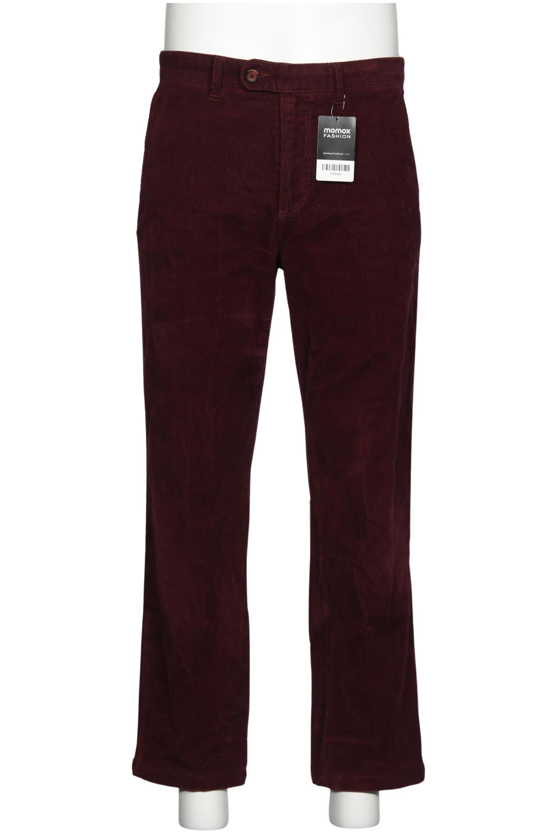 

Walbusch Herren Stoffhose, bordeaux, Gr. 102