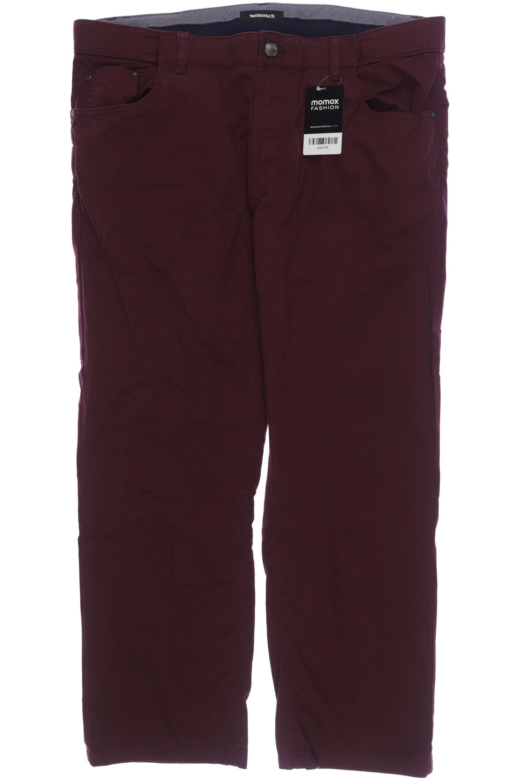 

Walbusch Herren Stoffhose, bordeaux, Gr. 26