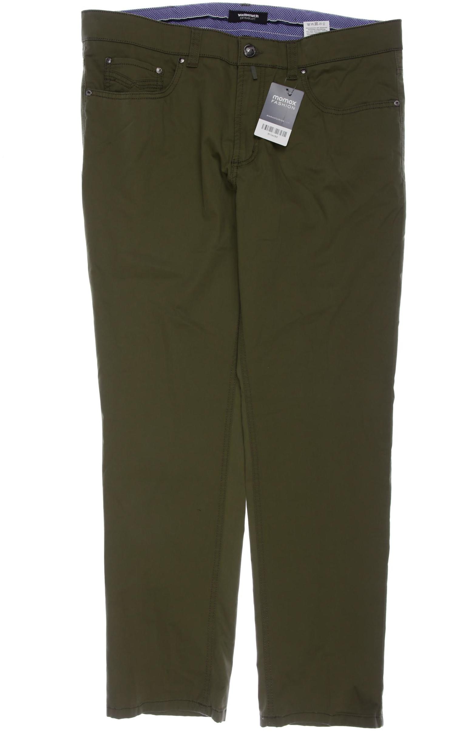 Thumbnail - Walbusch Herren Stoffhose, grün, Gr. 26