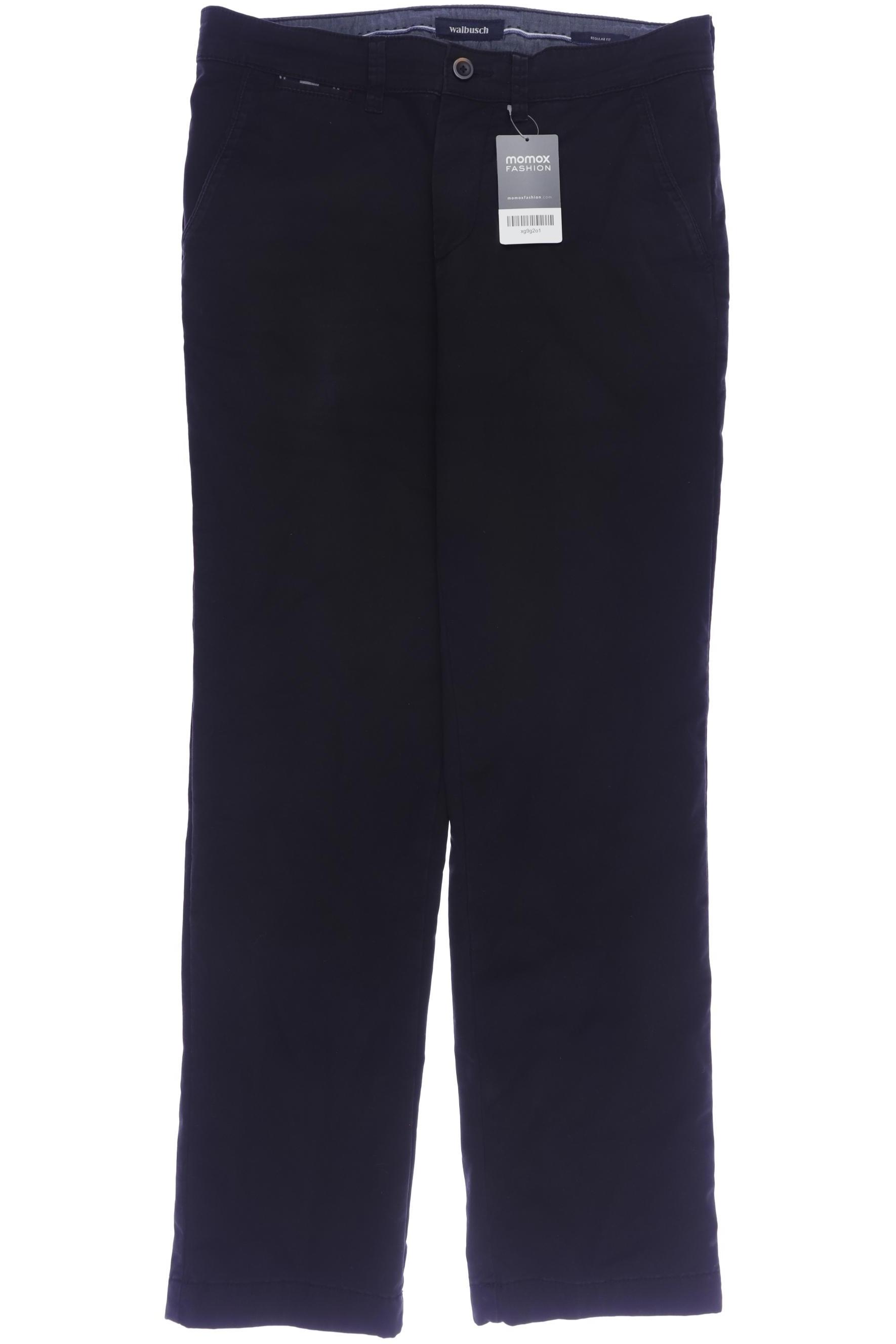 

Walbusch Herren Stoffhose, schwarz, Gr. 48