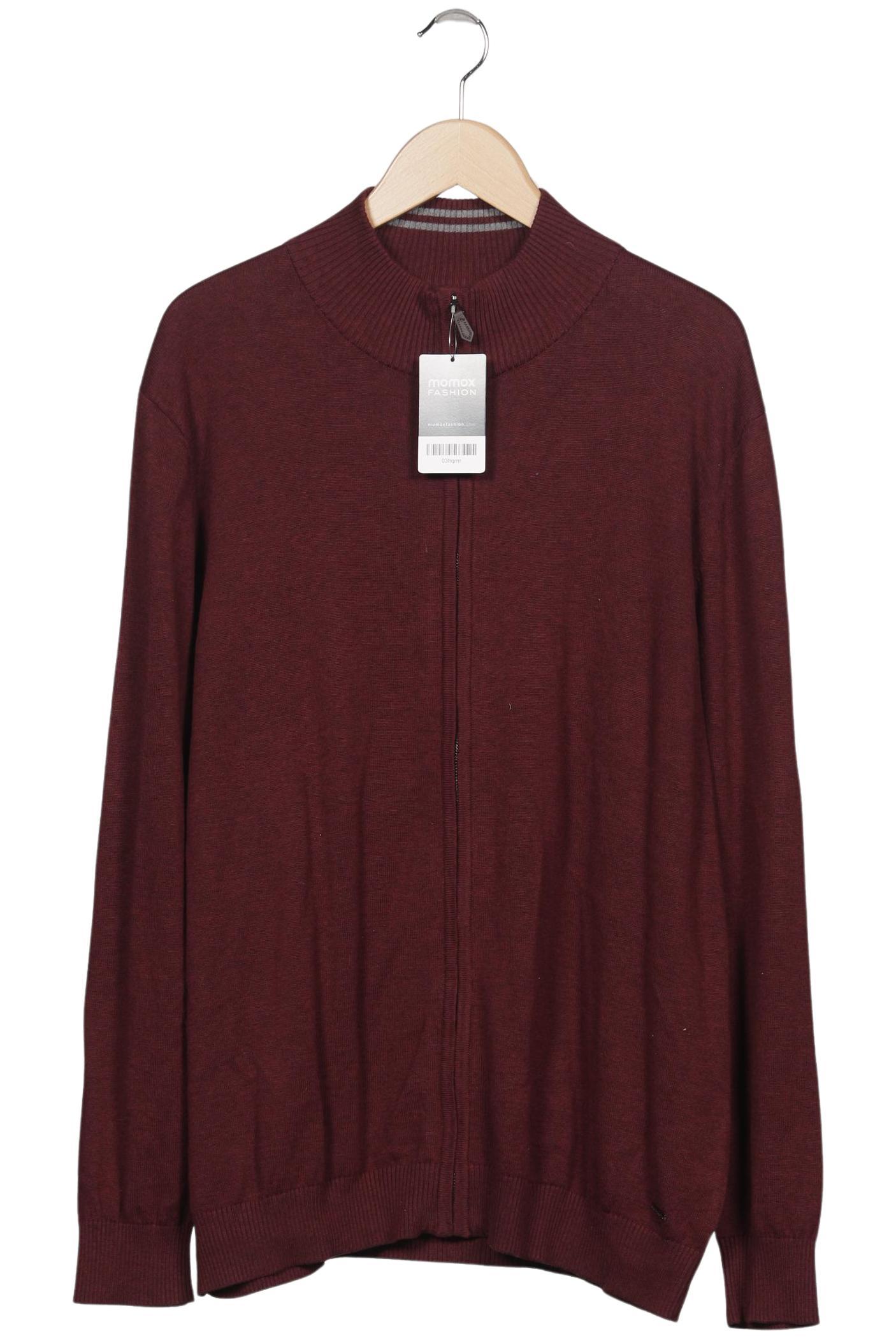 Thumbnail - Walbusch Herren Strickjacke, bordeaux, Gr. 56