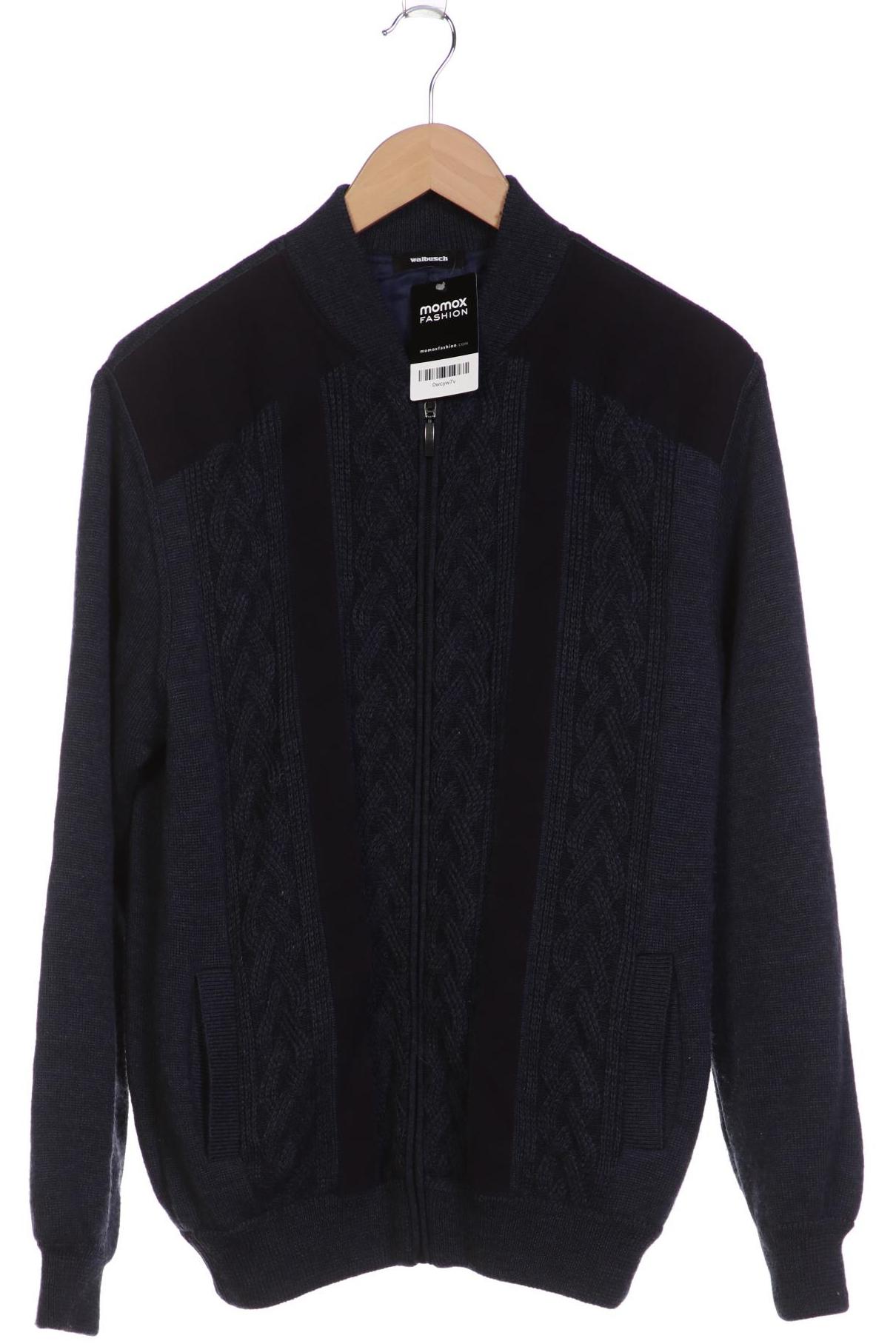 

Walbusch Herren Strickjacke, marineblau, Gr. 48