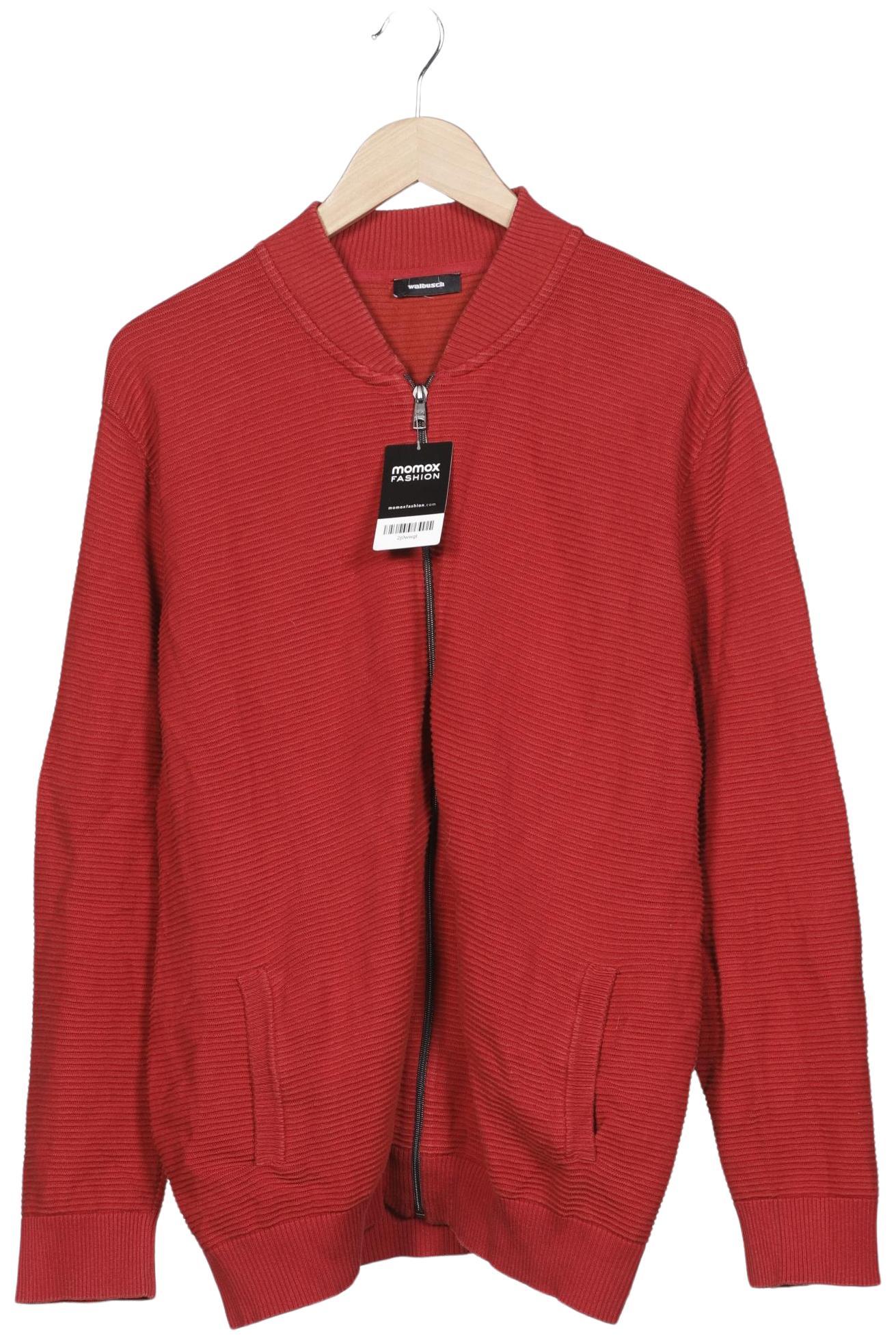 

Walbusch Herren Strickjacke, rot, Gr. 58