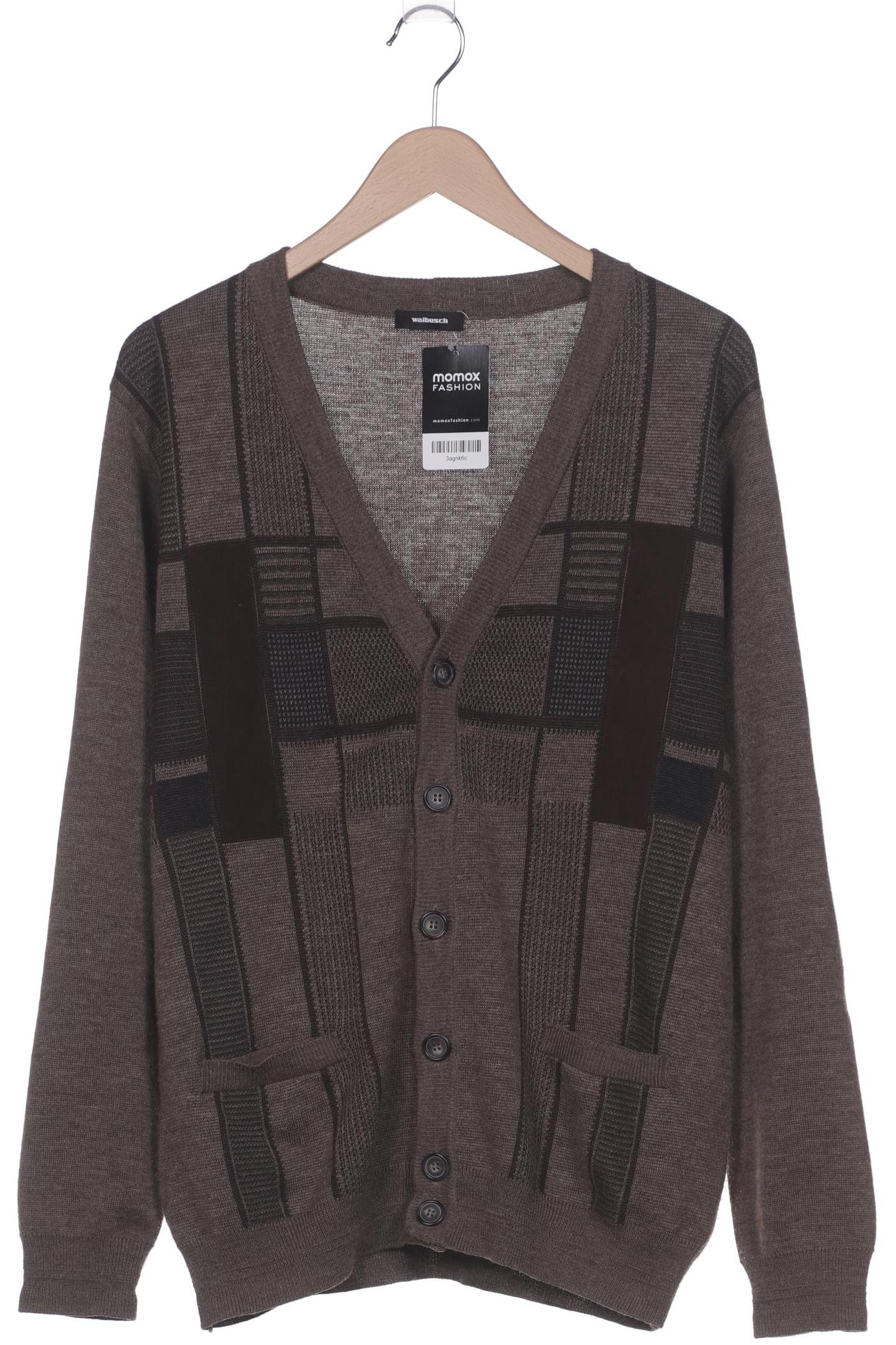 

Walbusch Herren Strickjacke, braun, Gr. 52