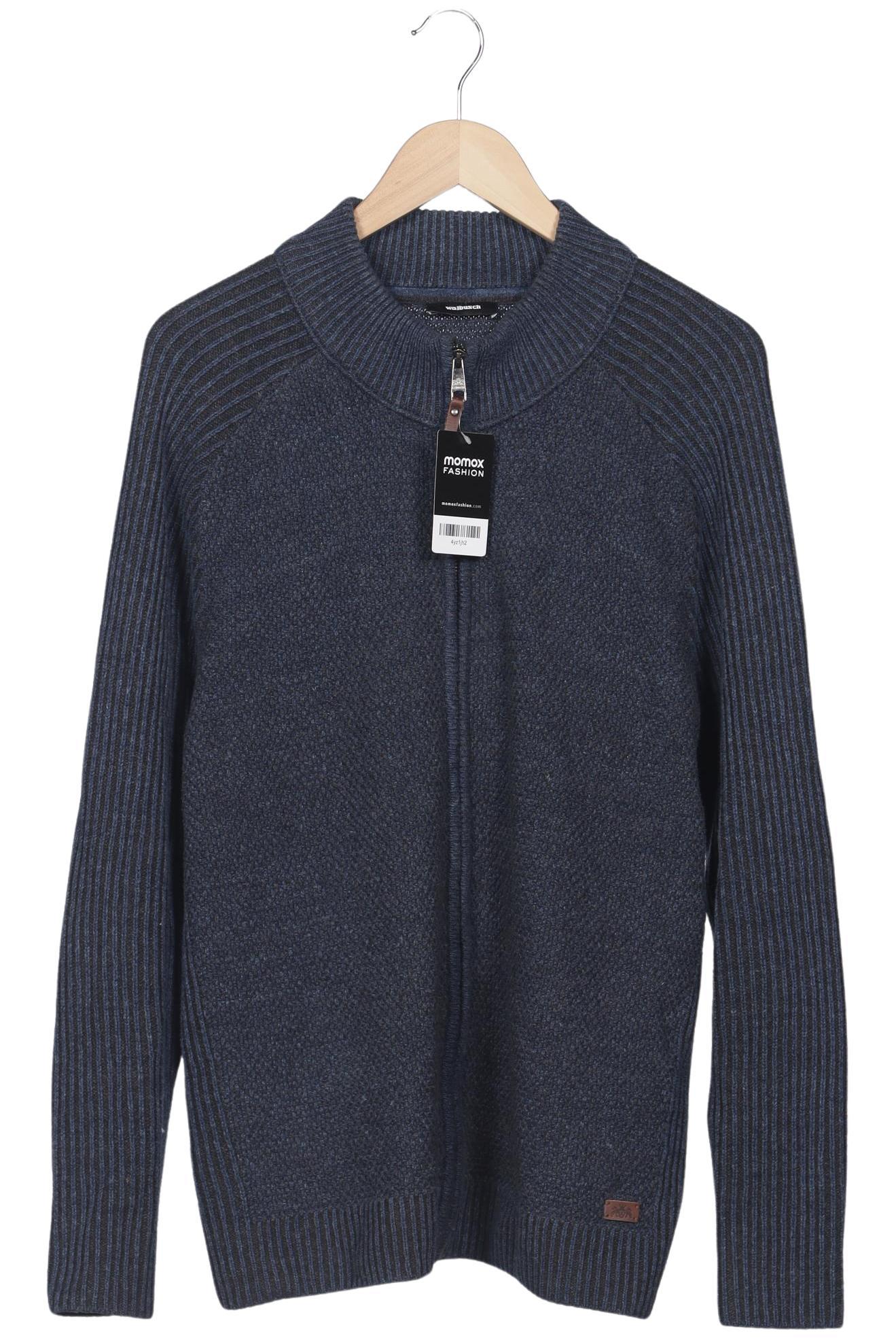 

Walbusch Herren Strickjacke, marineblau, Gr. 54