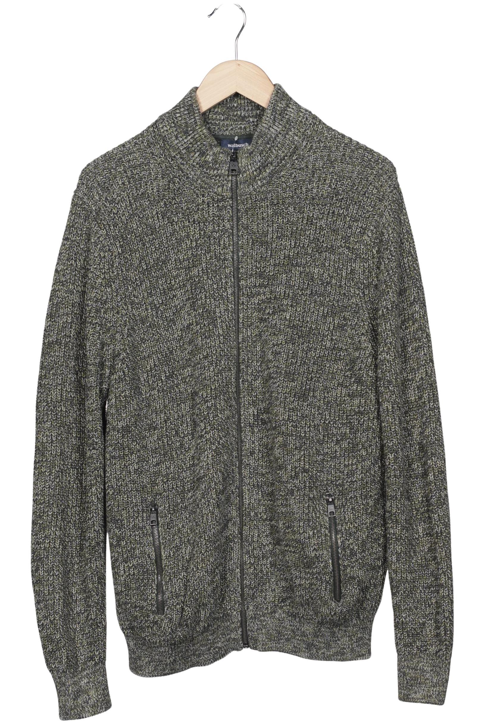 Thumbnail - Walbusch Herren Strickjacke, grün, Gr. 56