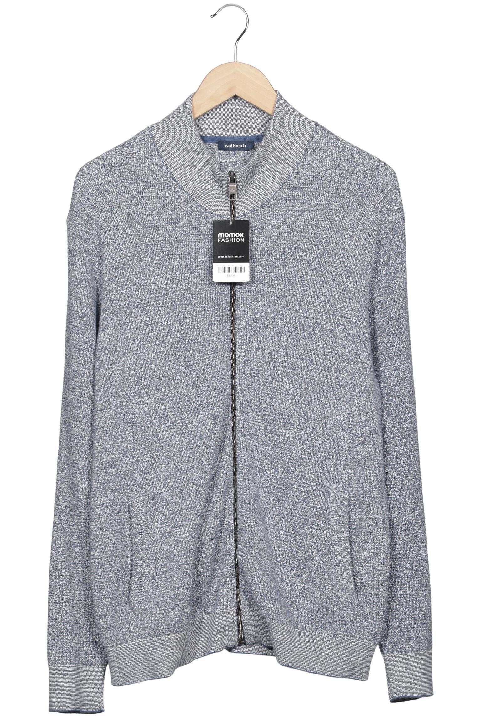 

Walbusch Herren Strickjacke, grau, Gr. 50