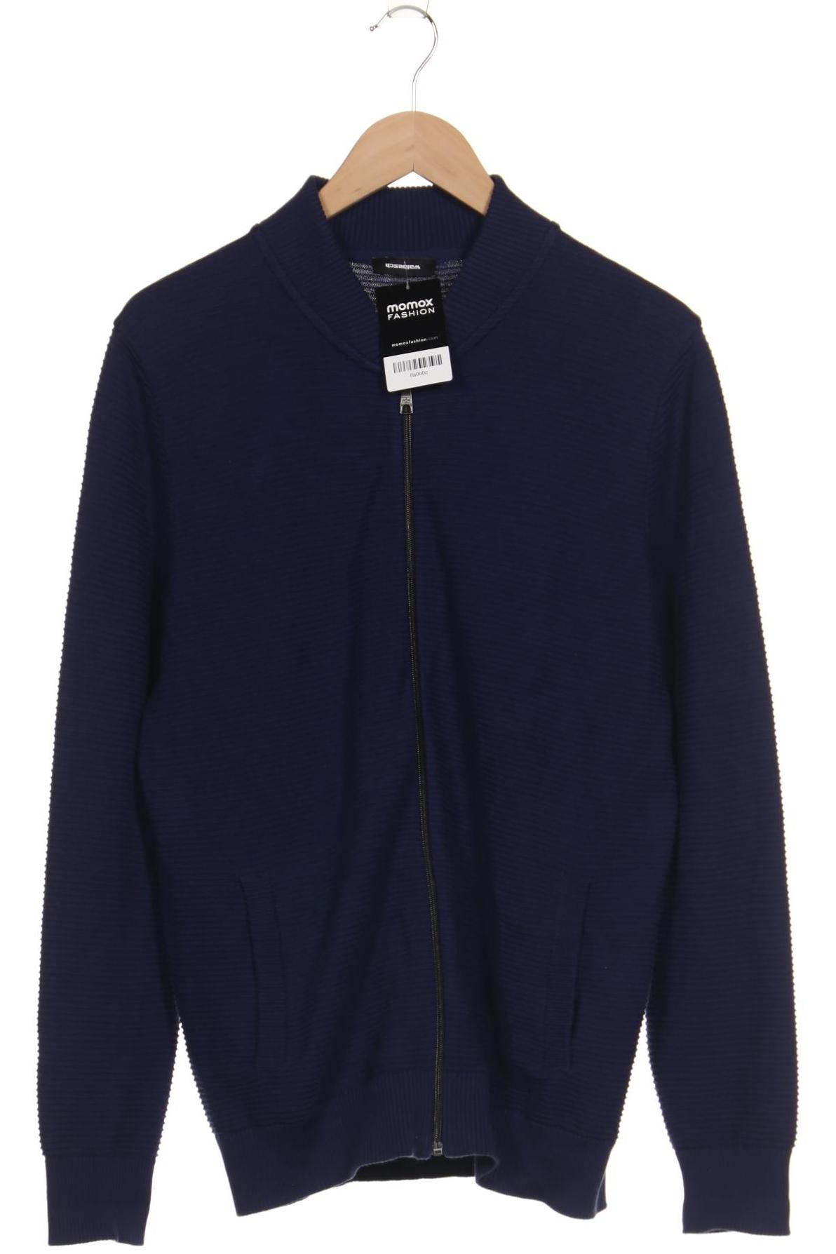 

Walbusch Herren Strickjacke, blau, Gr. 52