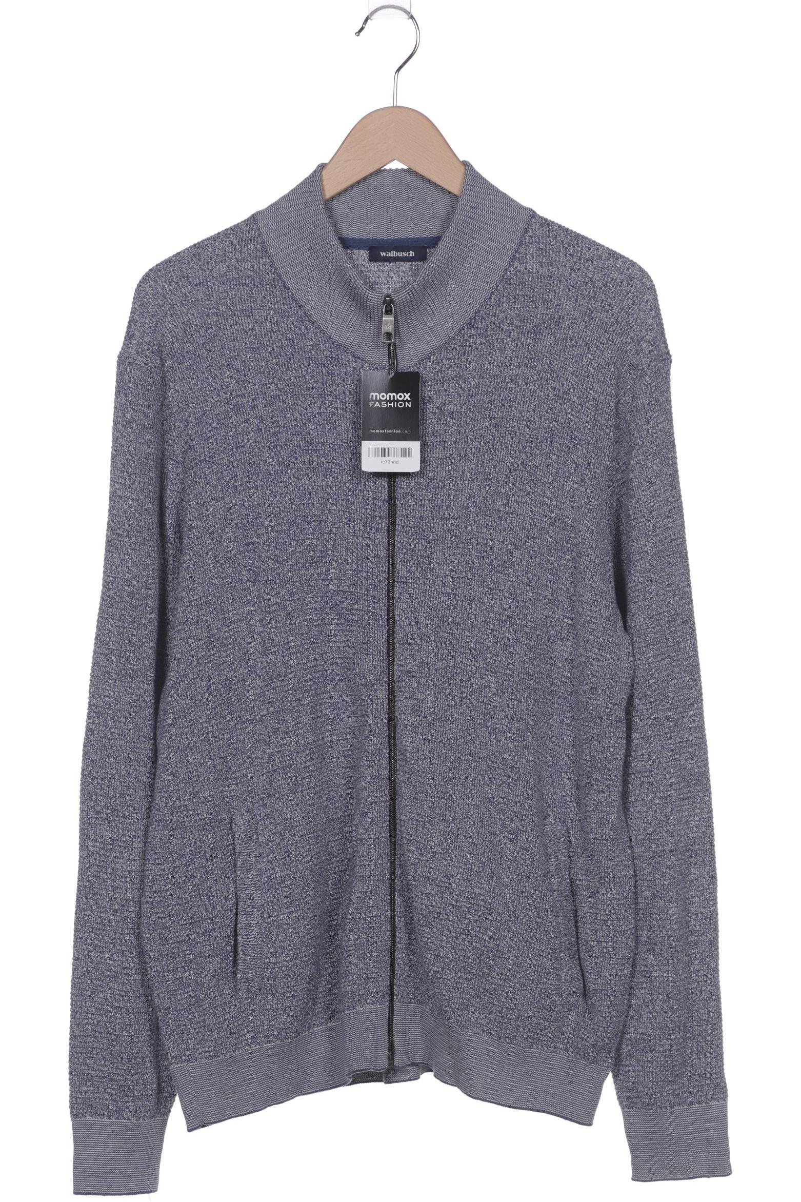 

Walbusch Herren Strickjacke, blau, Gr. 54