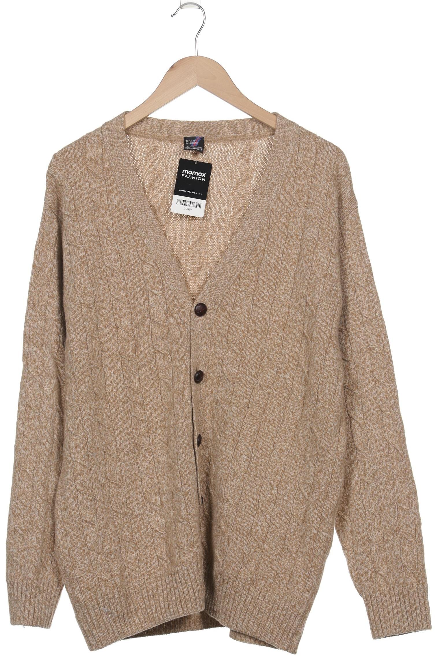 

Walbusch Herren Strickjacke, beige, Gr. 58