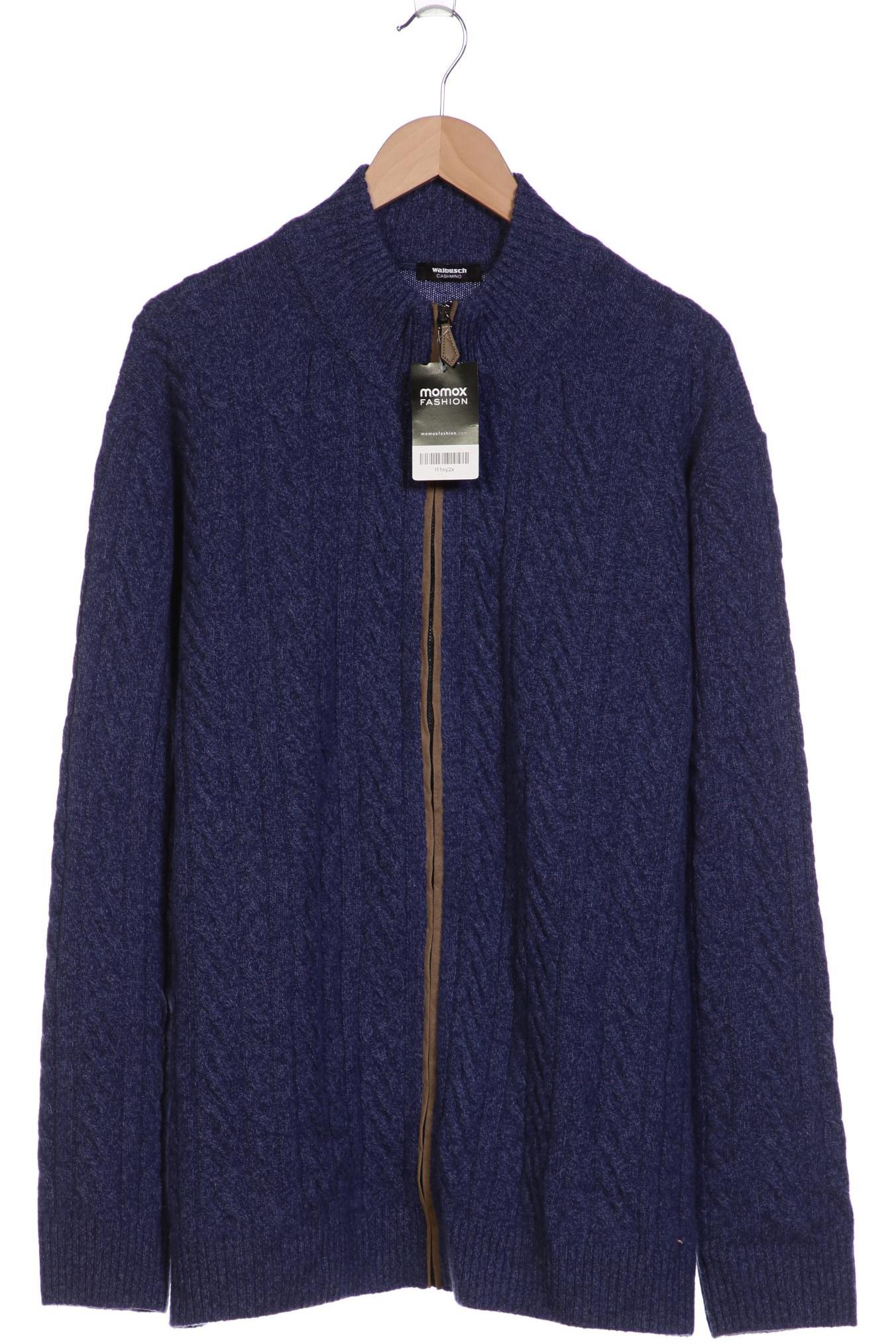 

Walbusch Herren Strickjacke, marineblau, Gr. 58