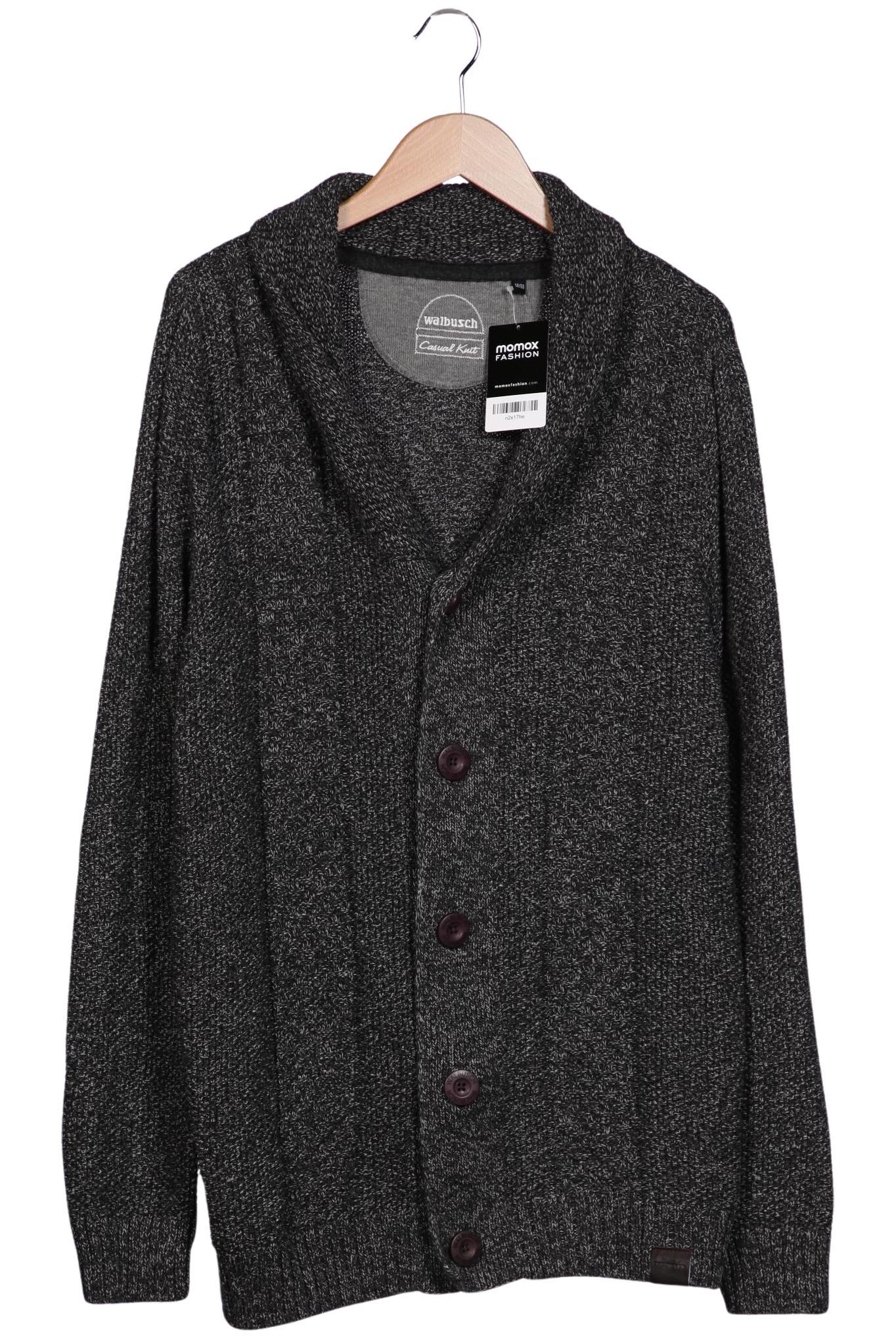 

Walbusch Herren Strickjacke, grau, Gr. 58