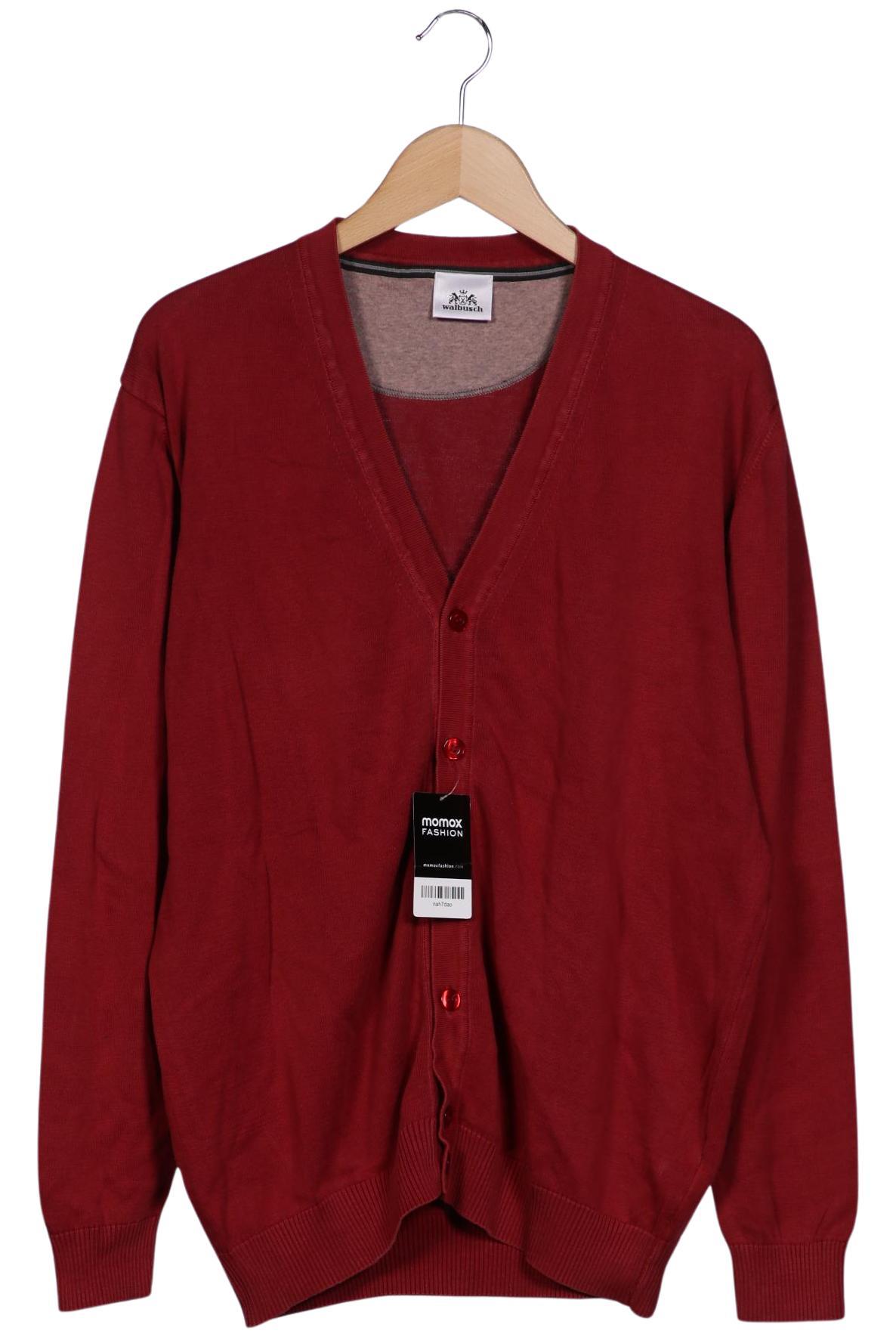 

Walbusch Herren Strickjacke, rot, Gr. 52