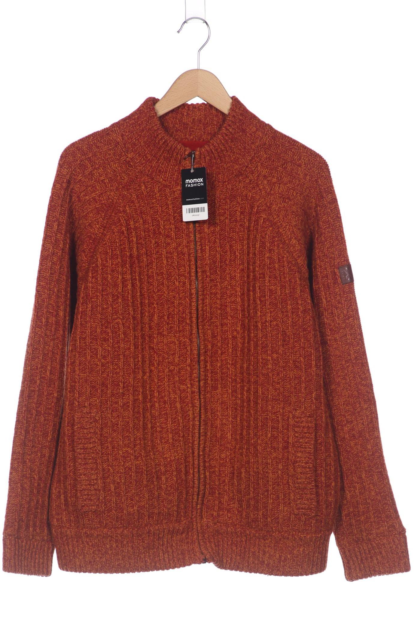 

Walbusch Herren Strickjacke, orange, Gr. 54