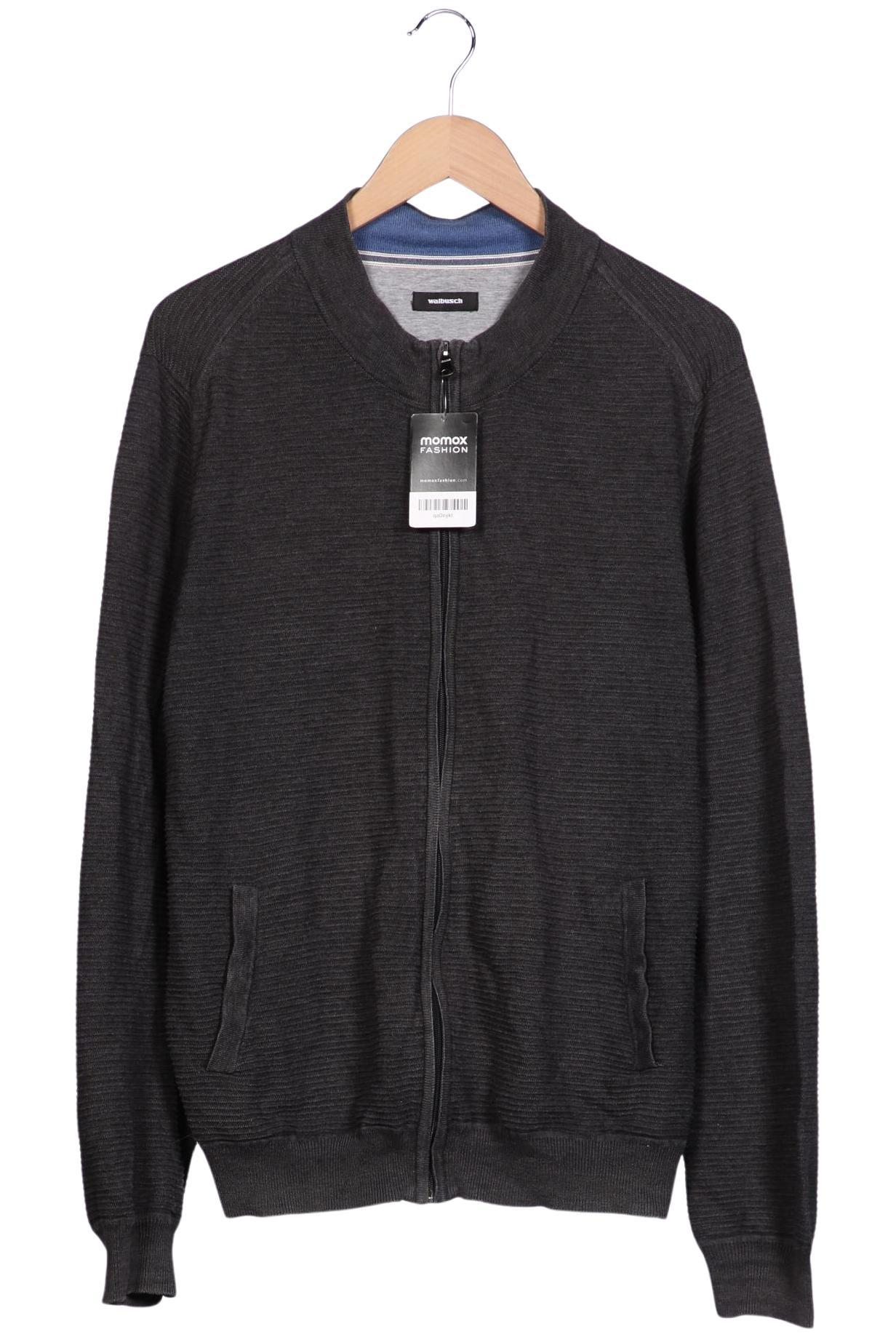 

Walbusch Herren Strickjacke, grau, Gr. 56