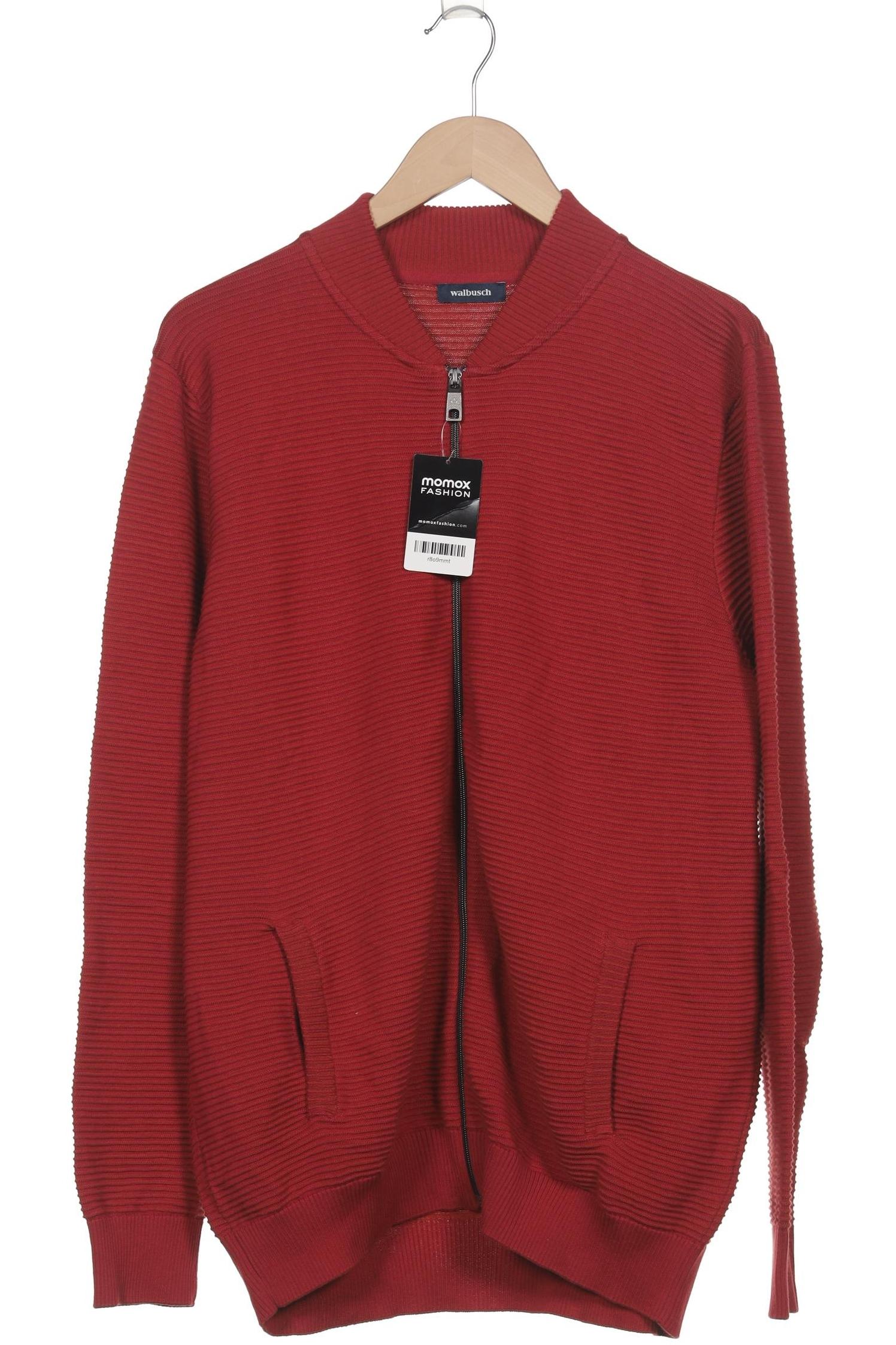 

Walbusch Herren Strickjacke, rot, Gr. 54