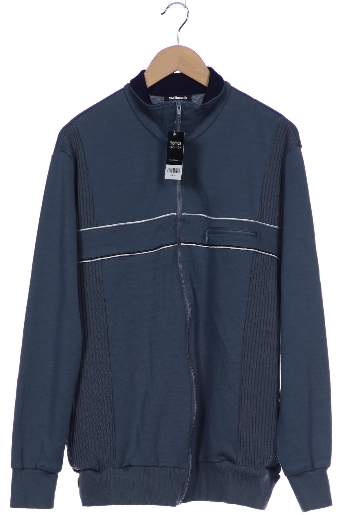 

Walbusch Herren Strickjacke, blau, Gr. 60