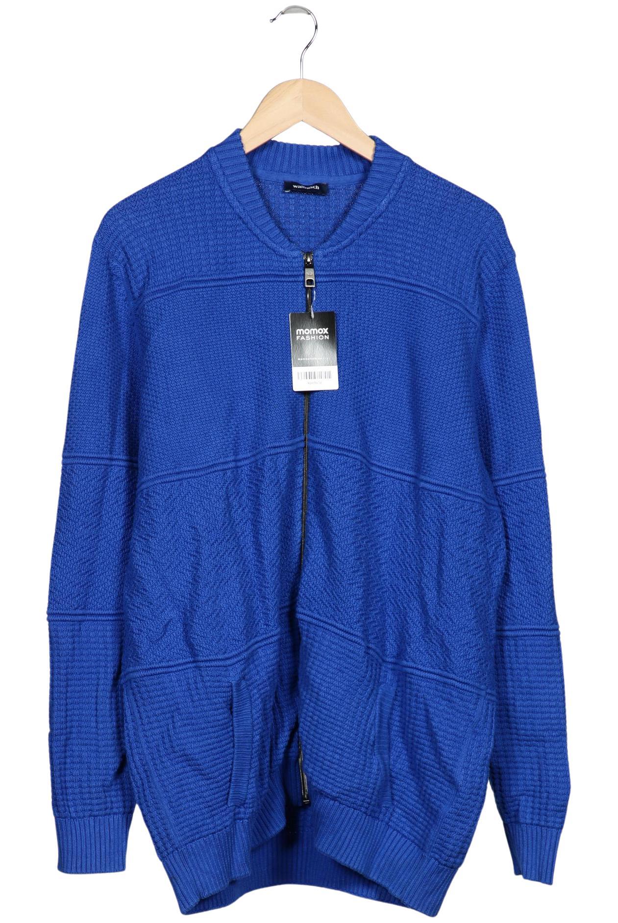 

Walbusch Herren Strickjacke, blau, Gr. 56