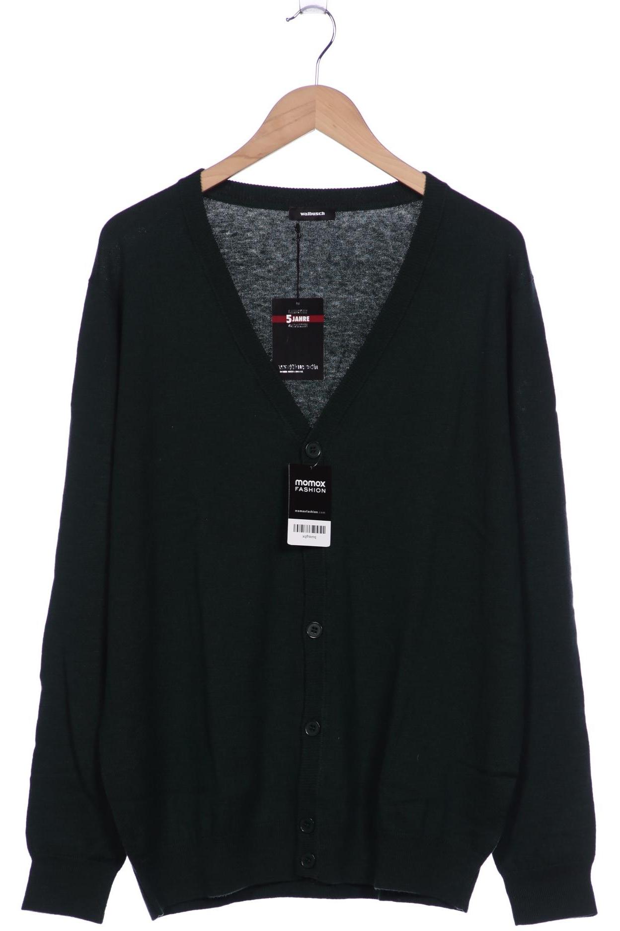 

Walbusch Herren Strickjacke, grün, Gr. 56
