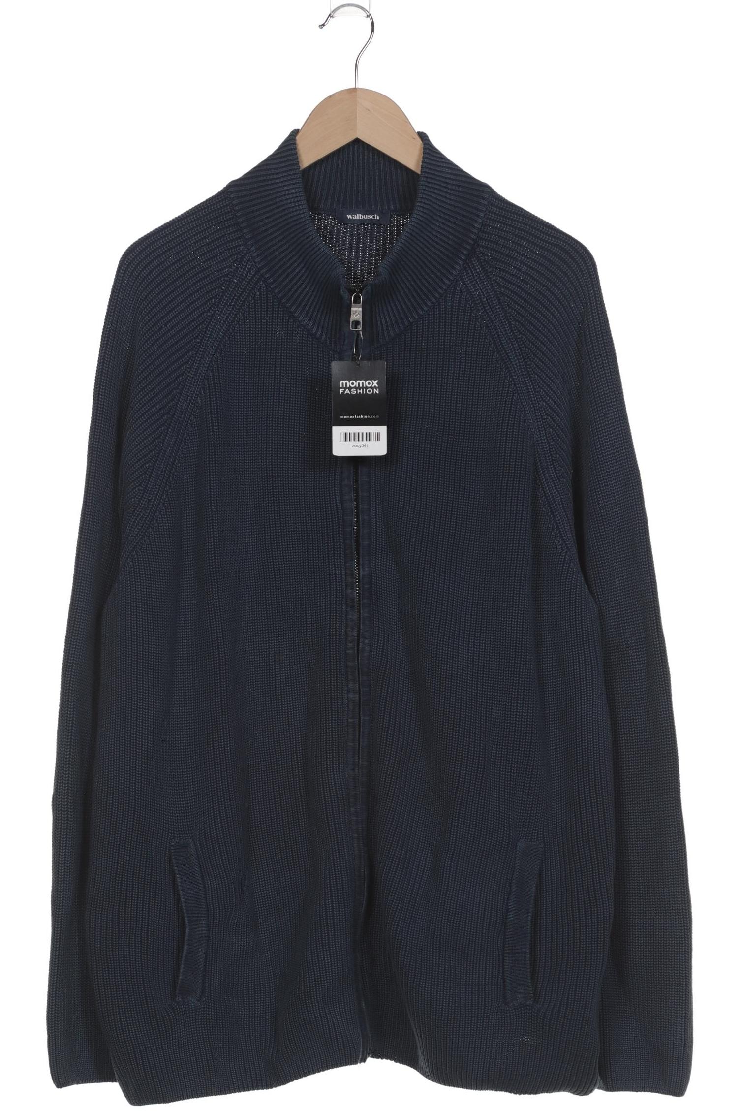 

Walbusch Herren Strickjacke, marineblau, Gr. 60