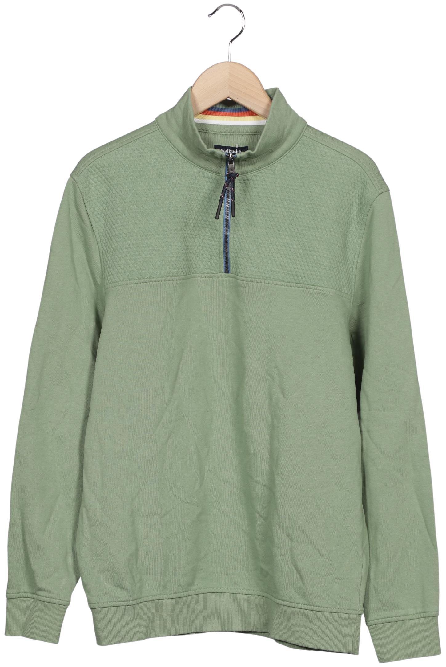 

Walbusch Herren Sweatshirt, grün, Gr. 52