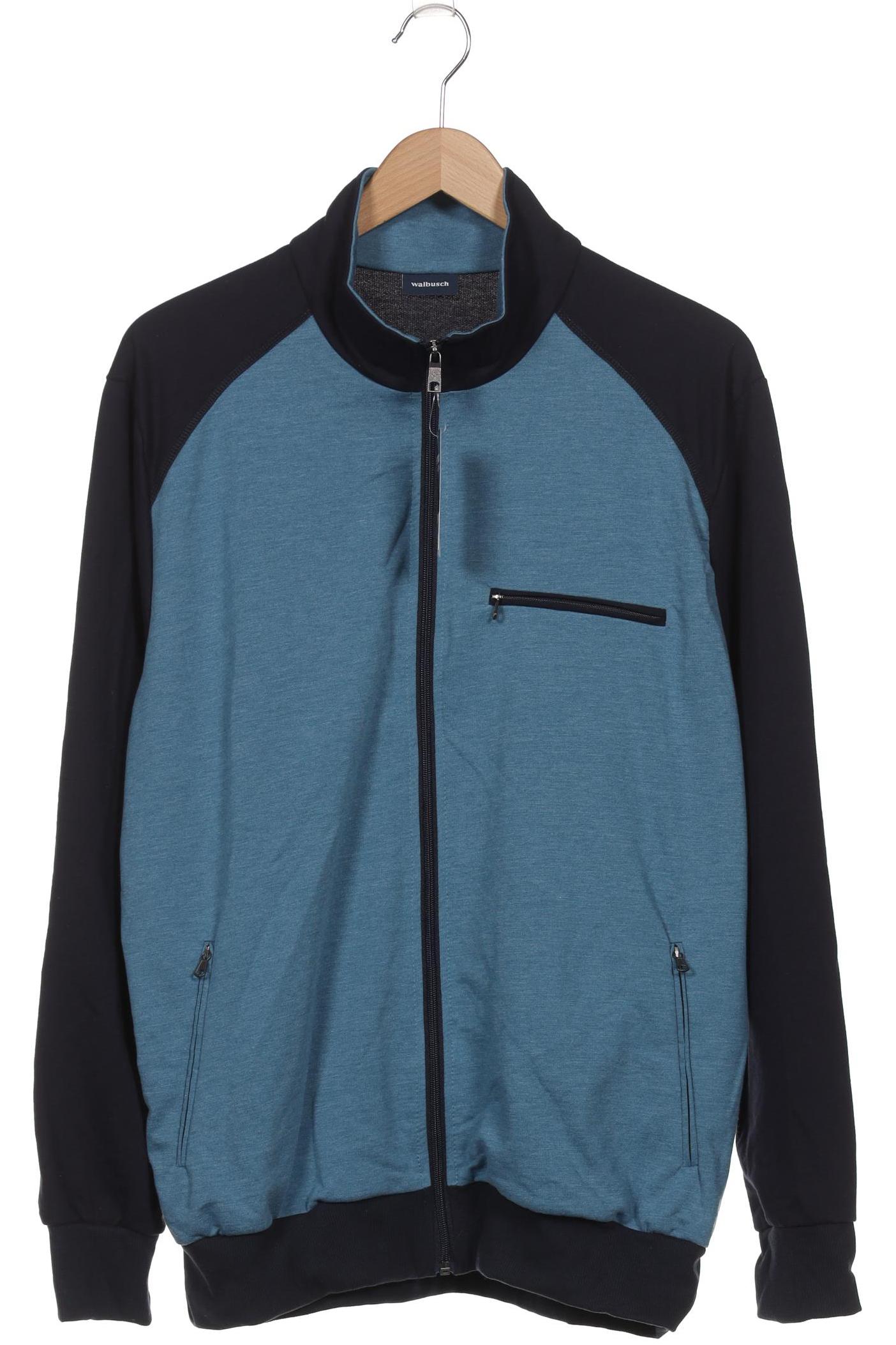 

Walbusch Herren Sweatshirt, blau, Gr. 54