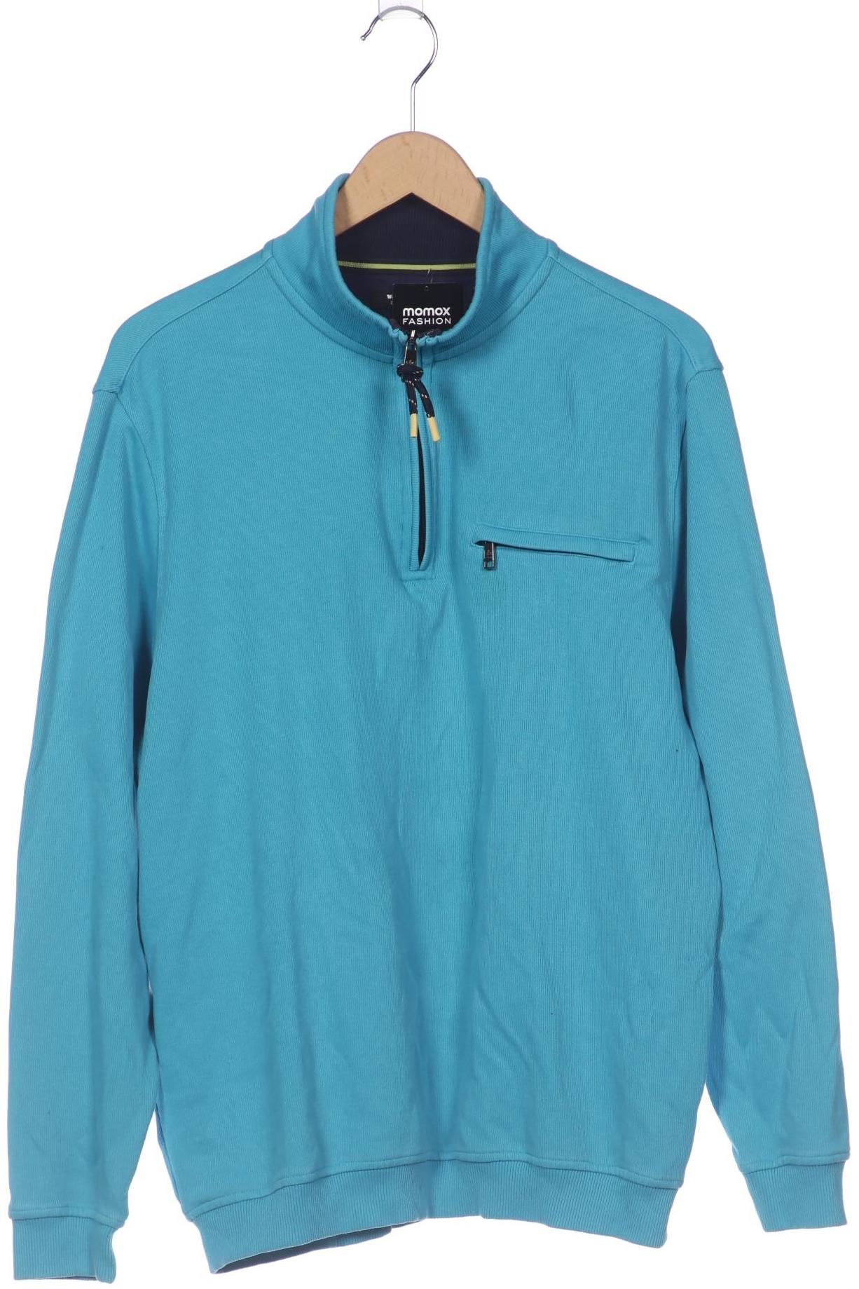 

Walbusch Herren Sweatshirt, blau, Gr. 54