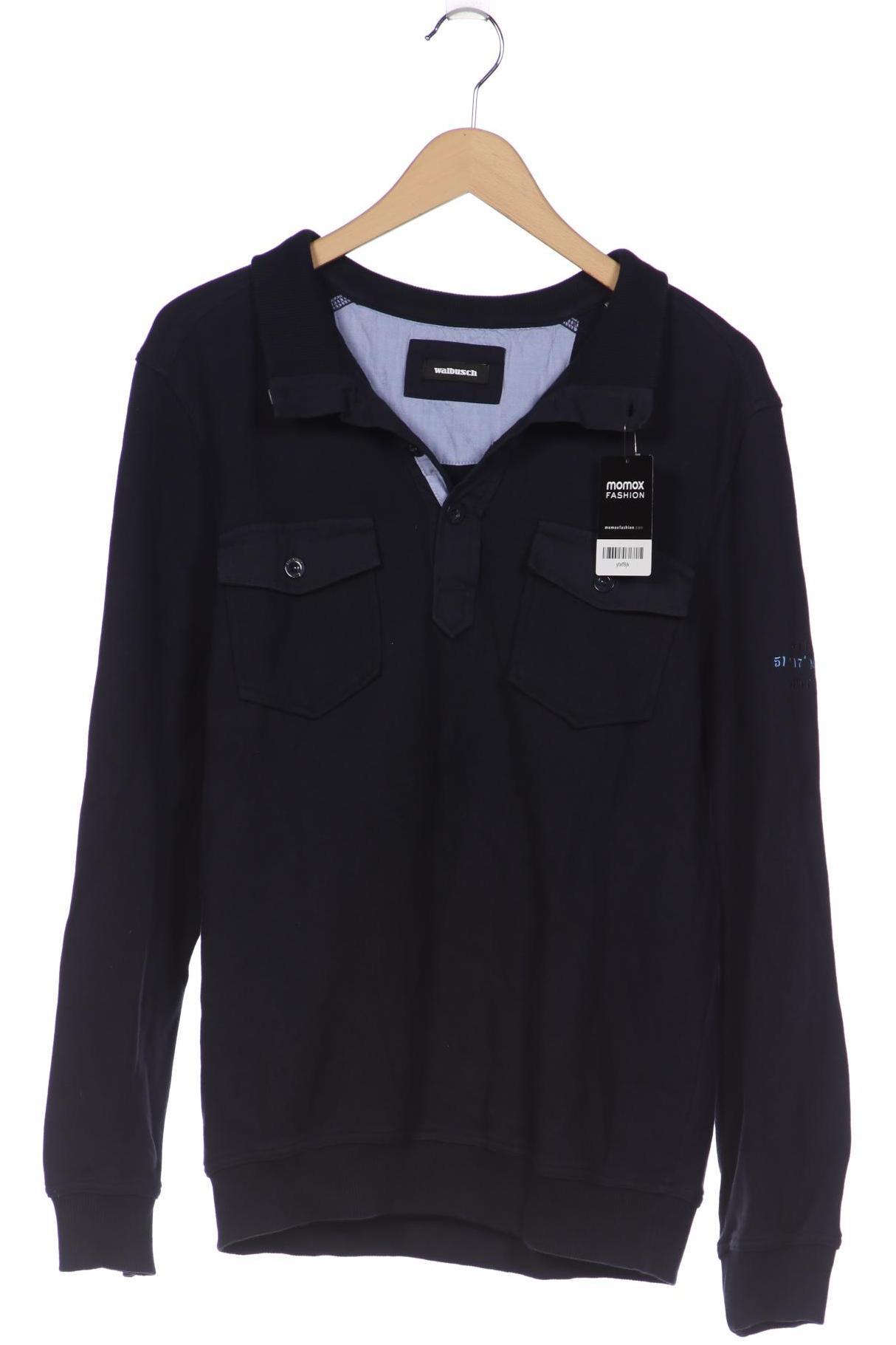 

Walbusch Herren Sweatshirt, marineblau, Gr. 52