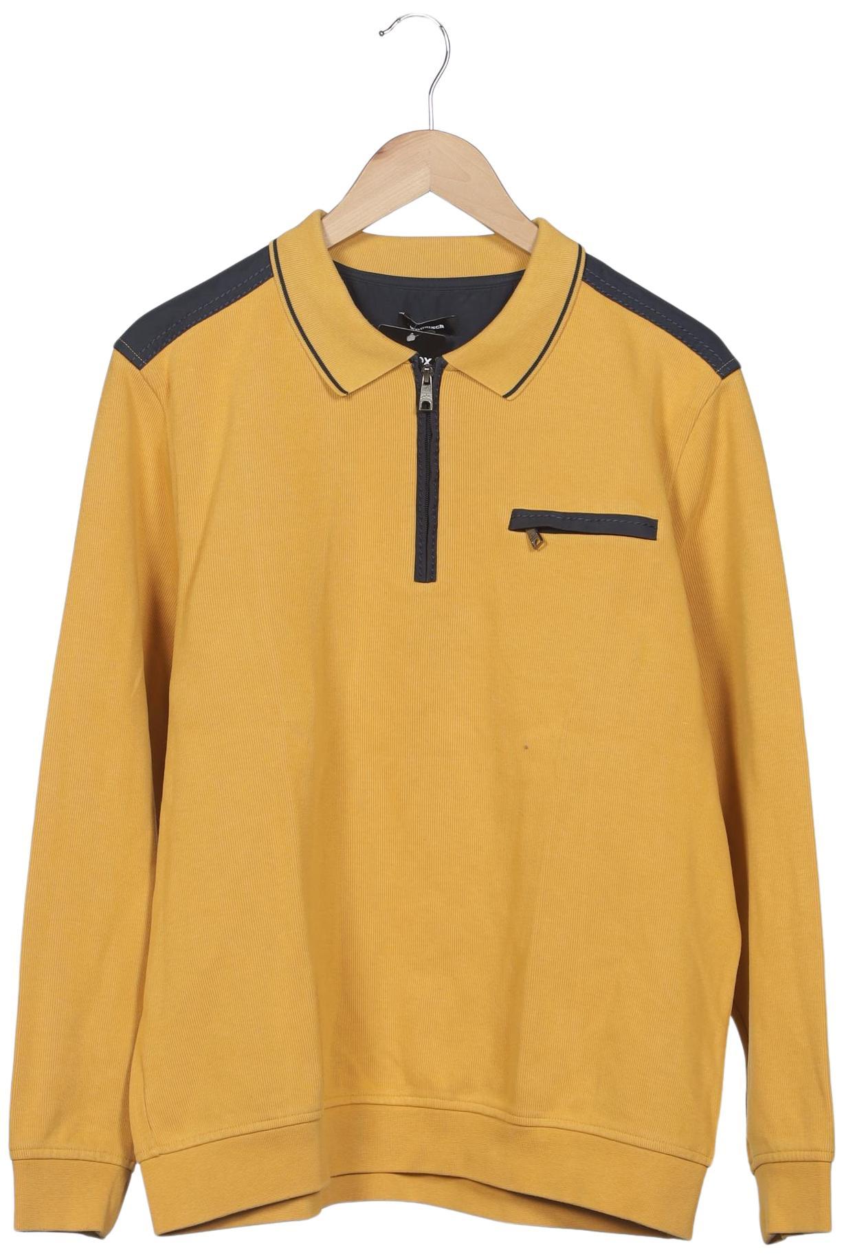 Thumbnail - Walbusch Herren Sweatshirt, gelb, Gr. 54